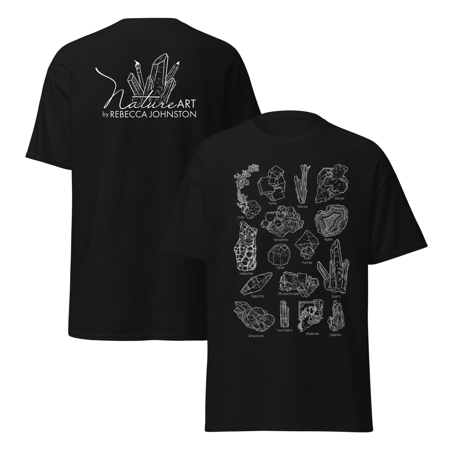Mineral Illustrations Vol. 1 T-Shirt - ALMOST SOLD OUT!