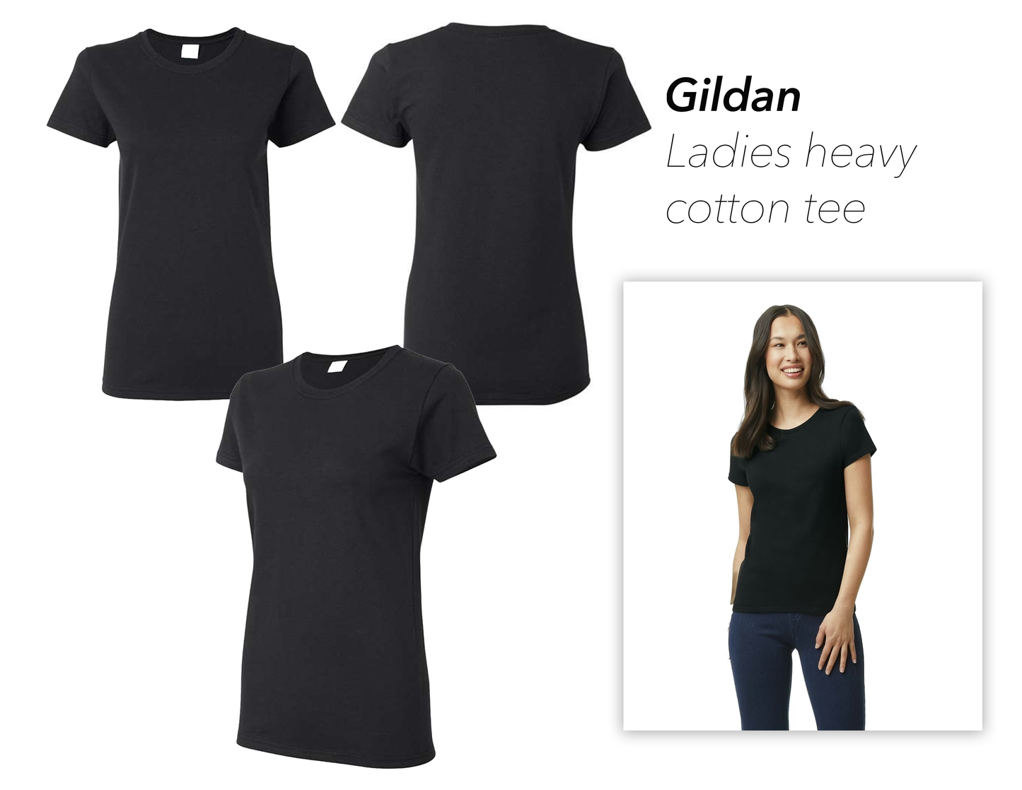 The Mountains Are Calling - Style 4 - Ladies Cotton Tee