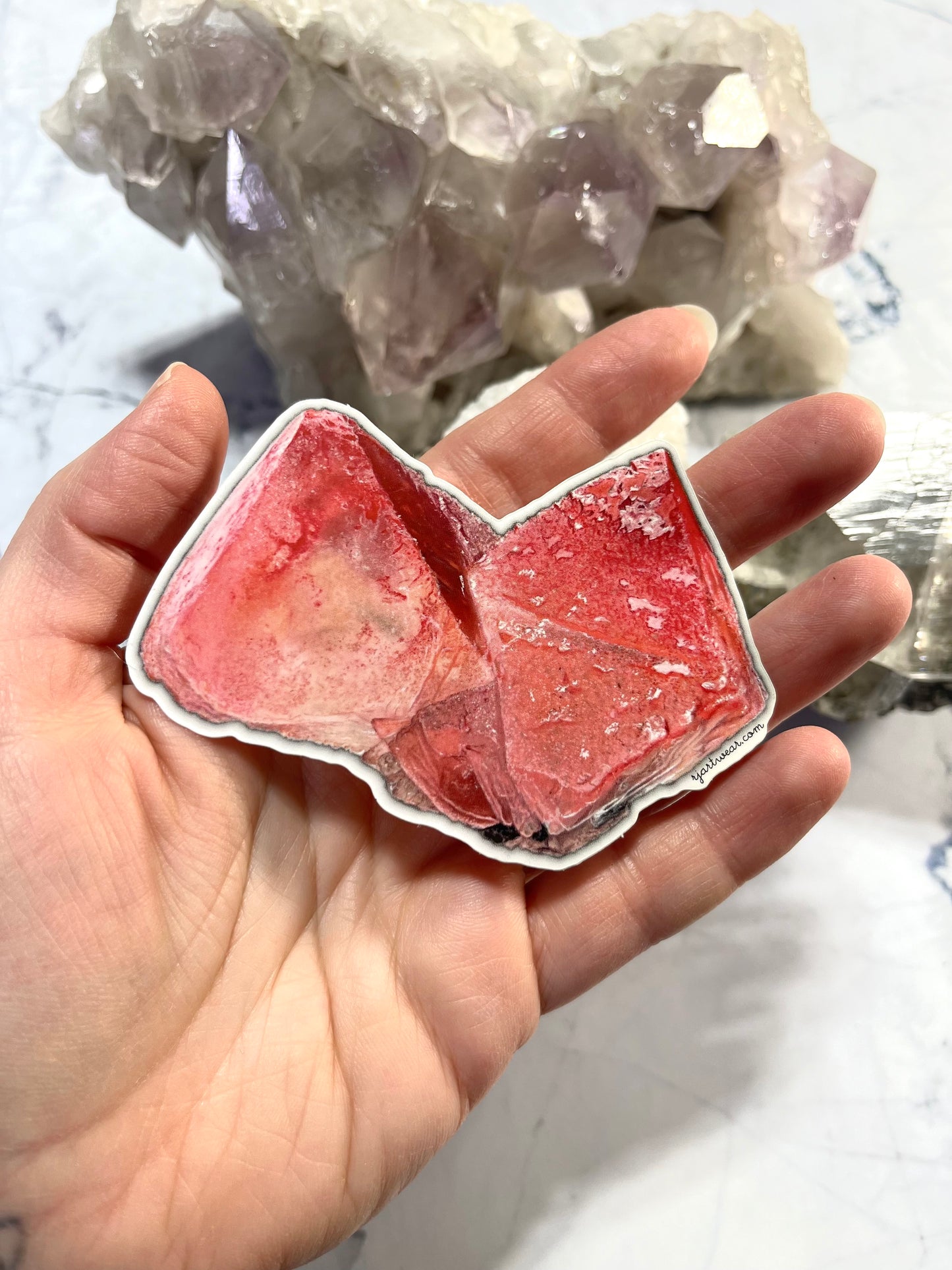 Alpine Austrian Fluorite Sticker