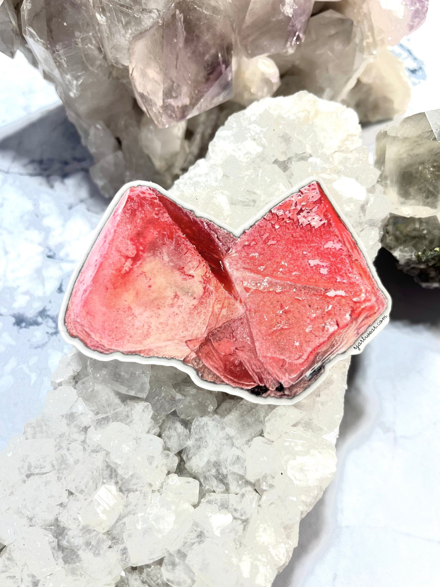 Alpine Austrian Fluorite Sticker