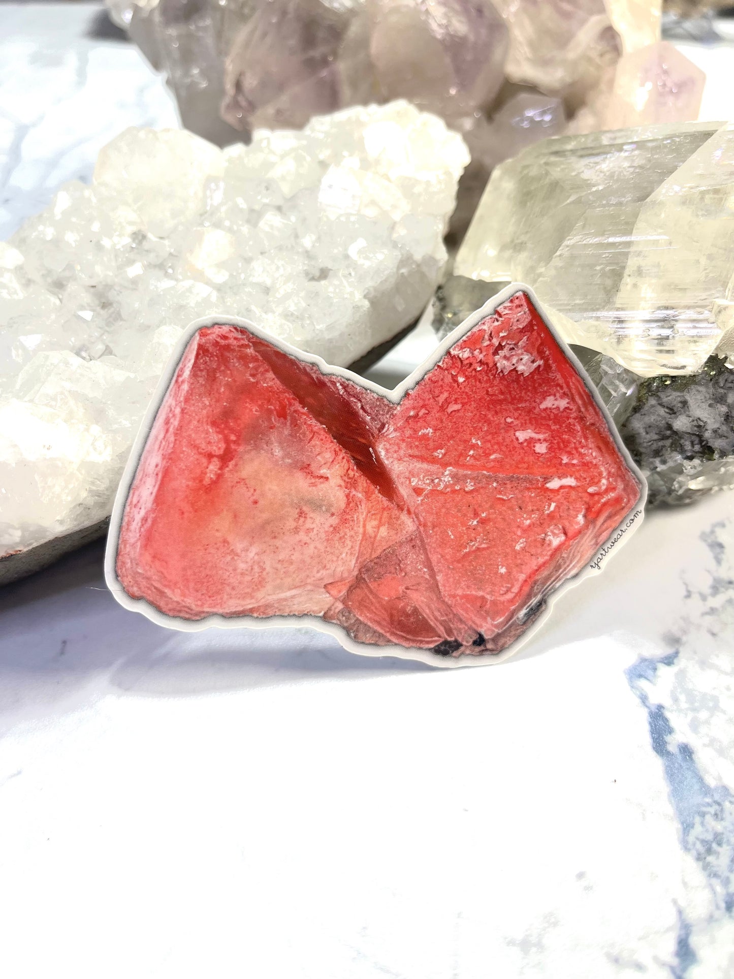 Alpine Austrian Fluorite Sticker