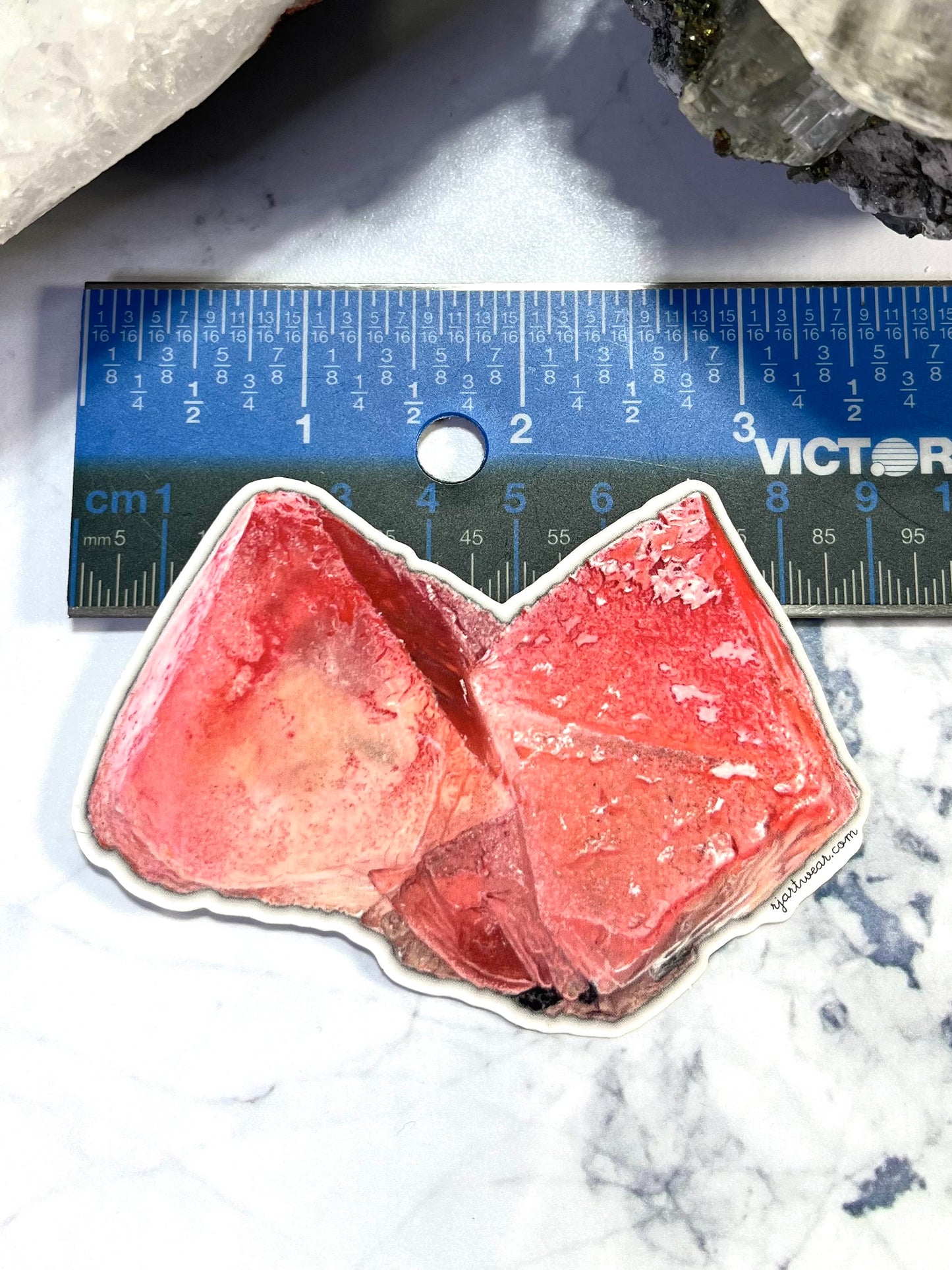 Alpine Austrian Fluorite Sticker