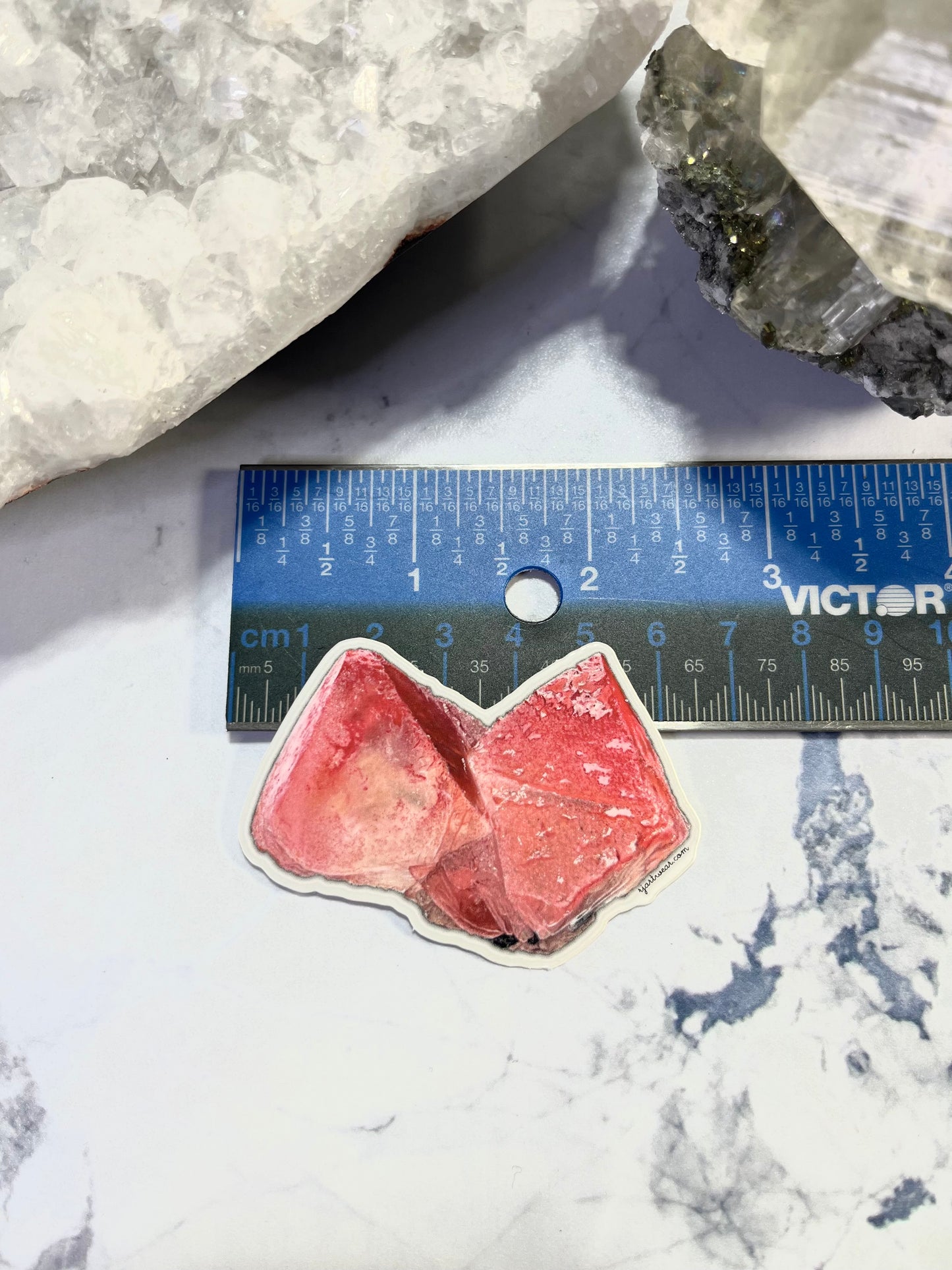 Alpine Austrian Fluorite Sticker