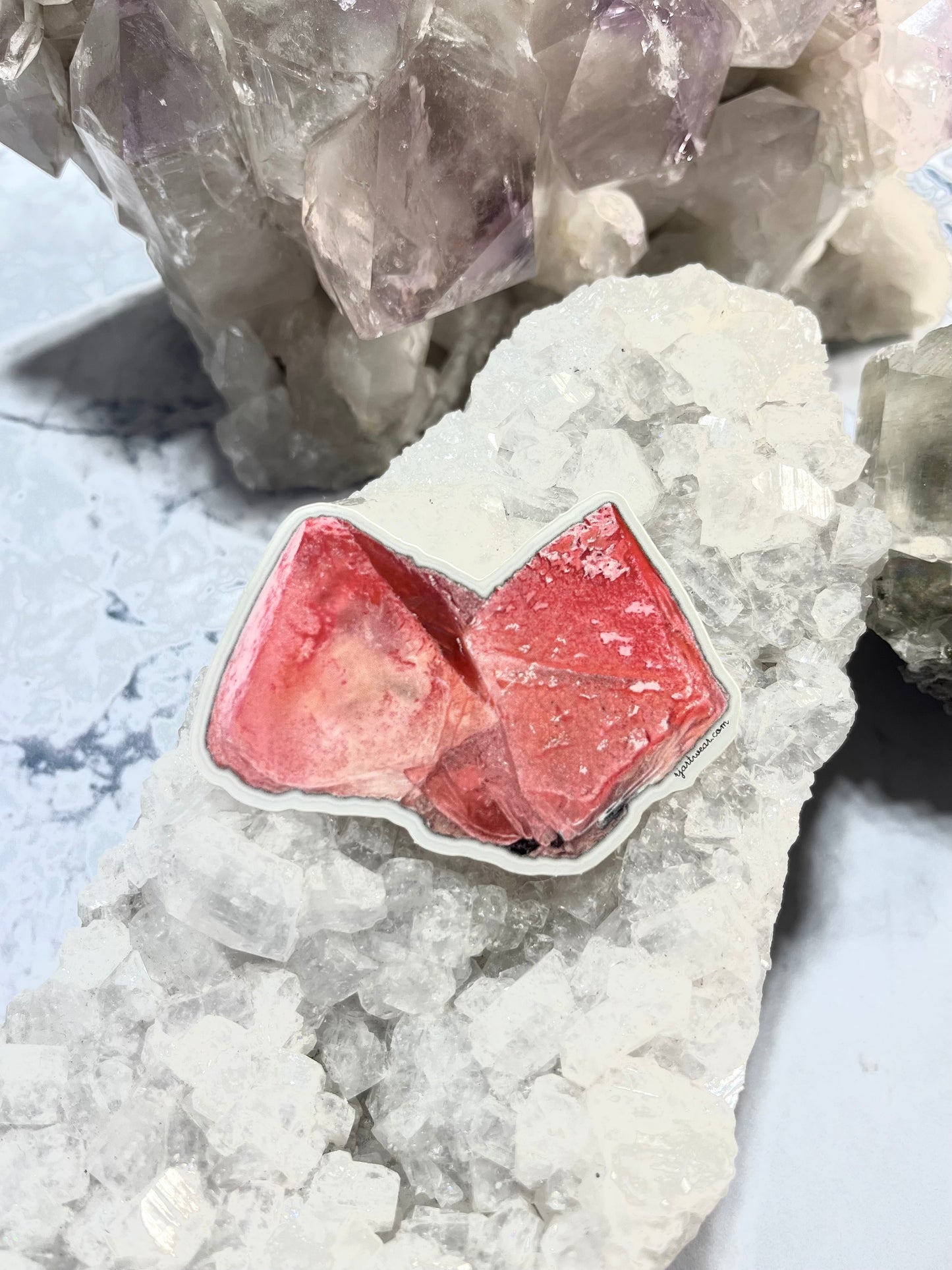 Alpine Austrian Fluorite Sticker