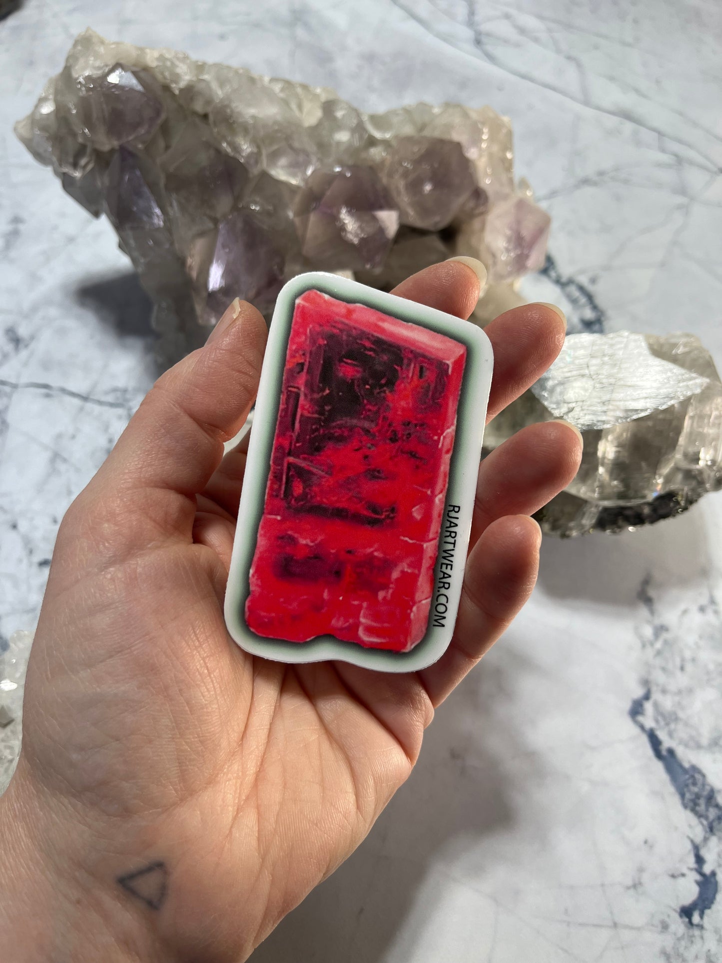 Rhodochrosite Sticker