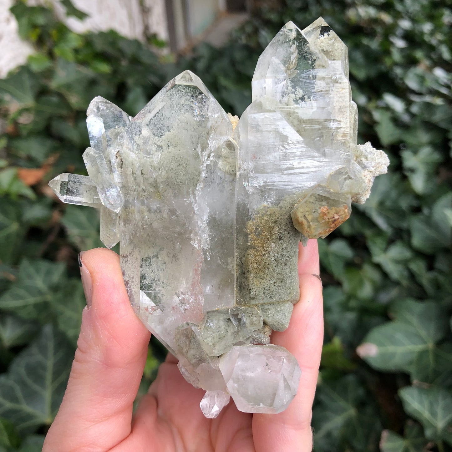Chlorite Quartz Cluster - Pakistan