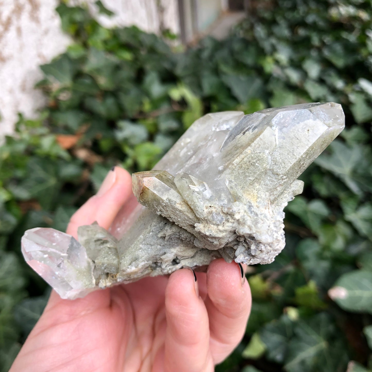Chlorite Quartz Cluster - Pakistan