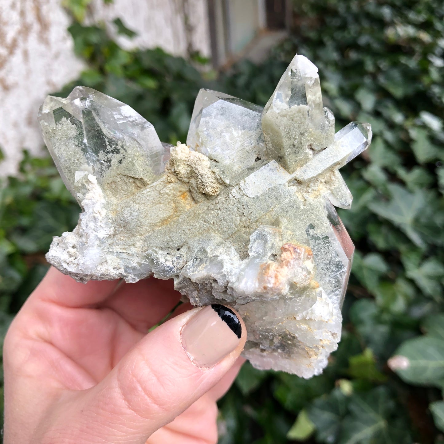 Chlorite Quartz Cluster - Pakistan