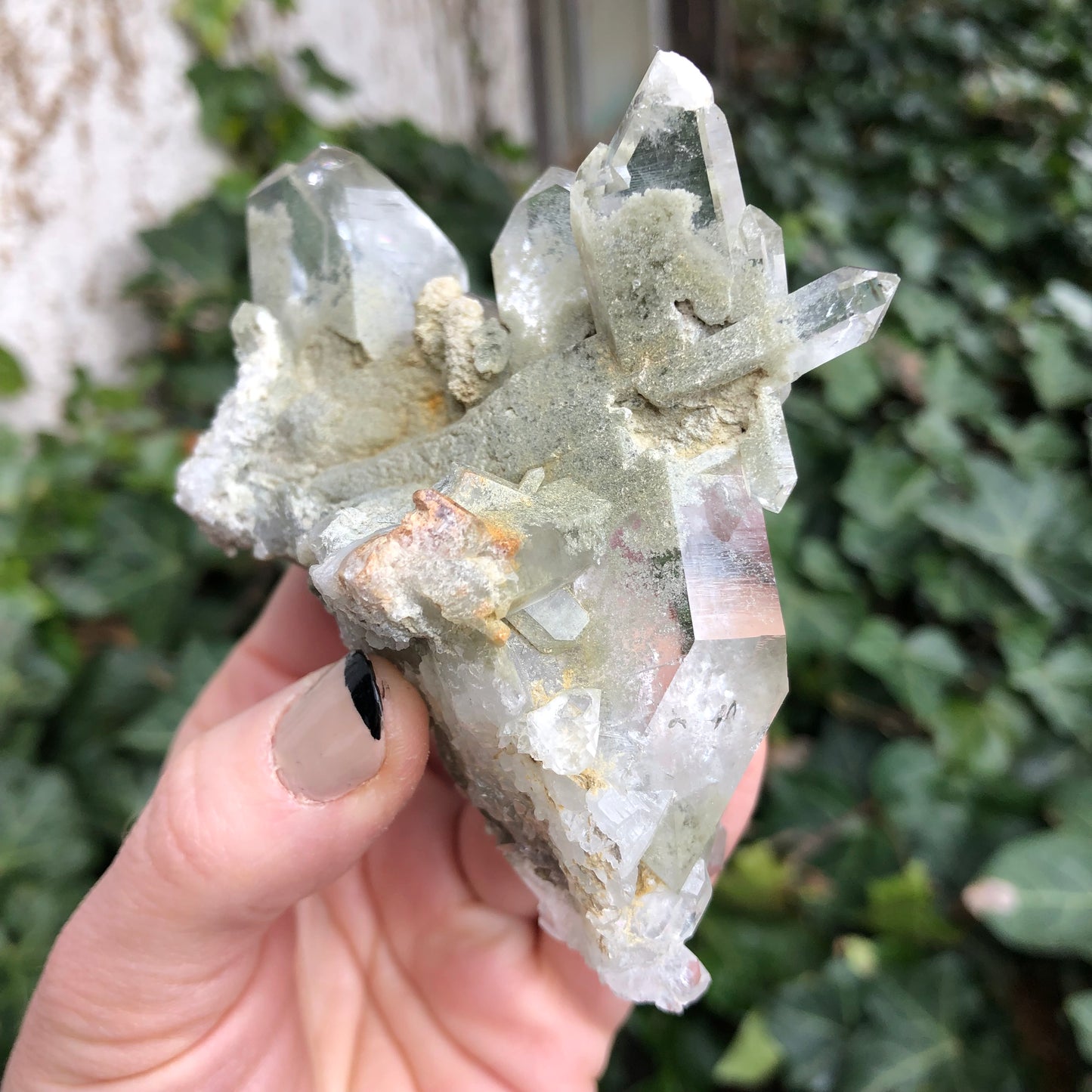 Chlorite Quartz Cluster - Pakistan