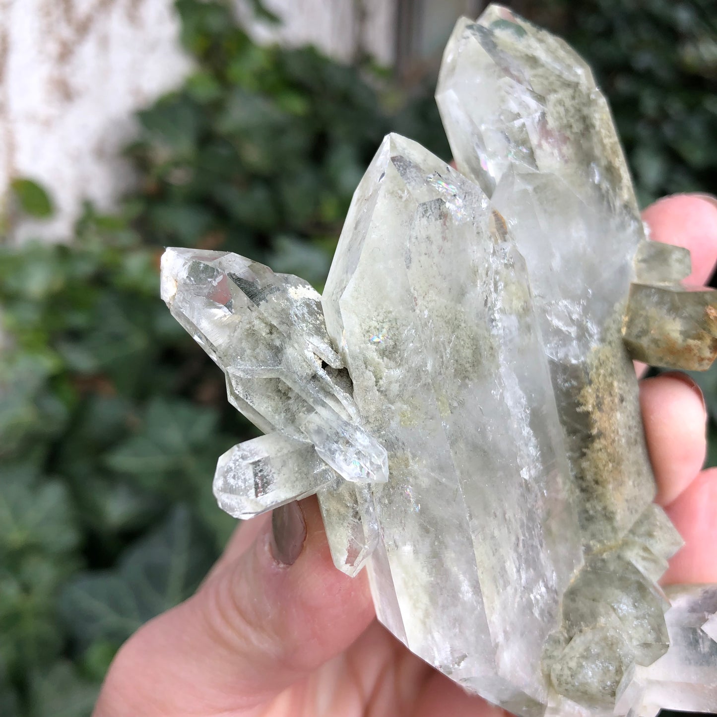 Chlorite Quartz Cluster - Pakistan