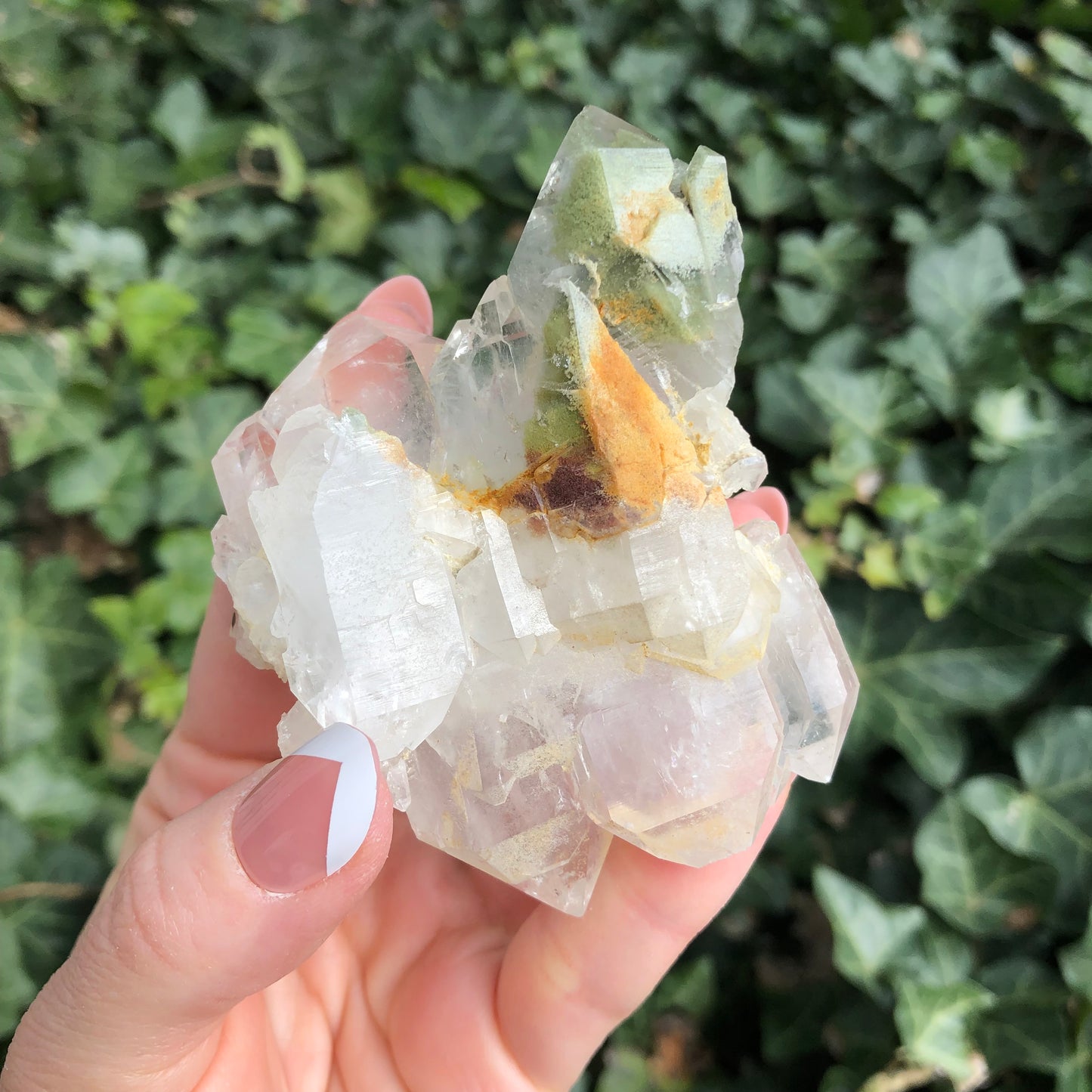Chlorite Quartz Cluster - Pakistan