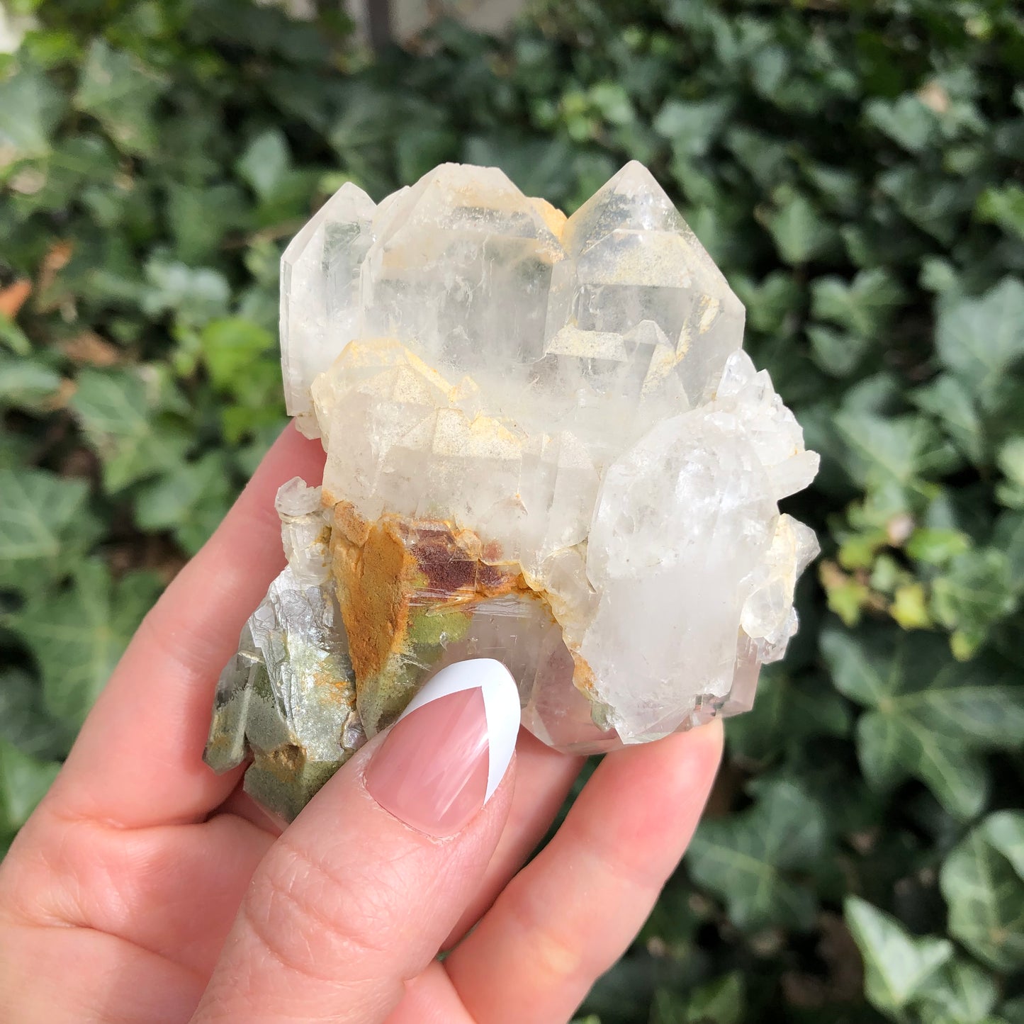 Chlorite Quartz Cluster - Pakistan