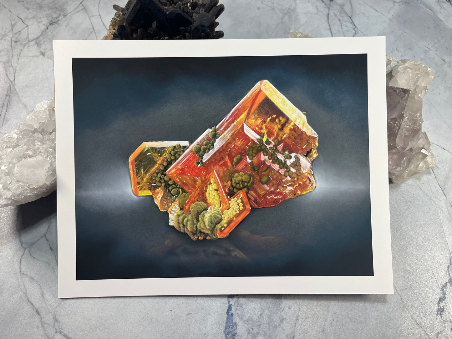 Wulfenite - Mexico - Fine Art Print