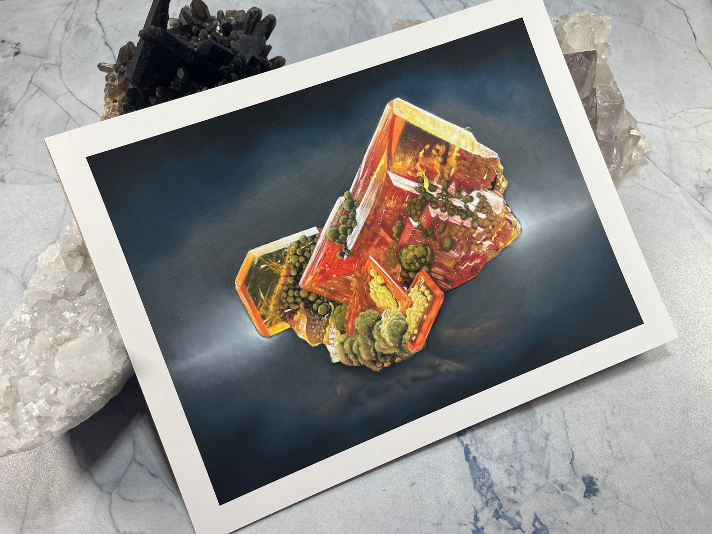 Wulfenite - Mexico - Fine Art Print