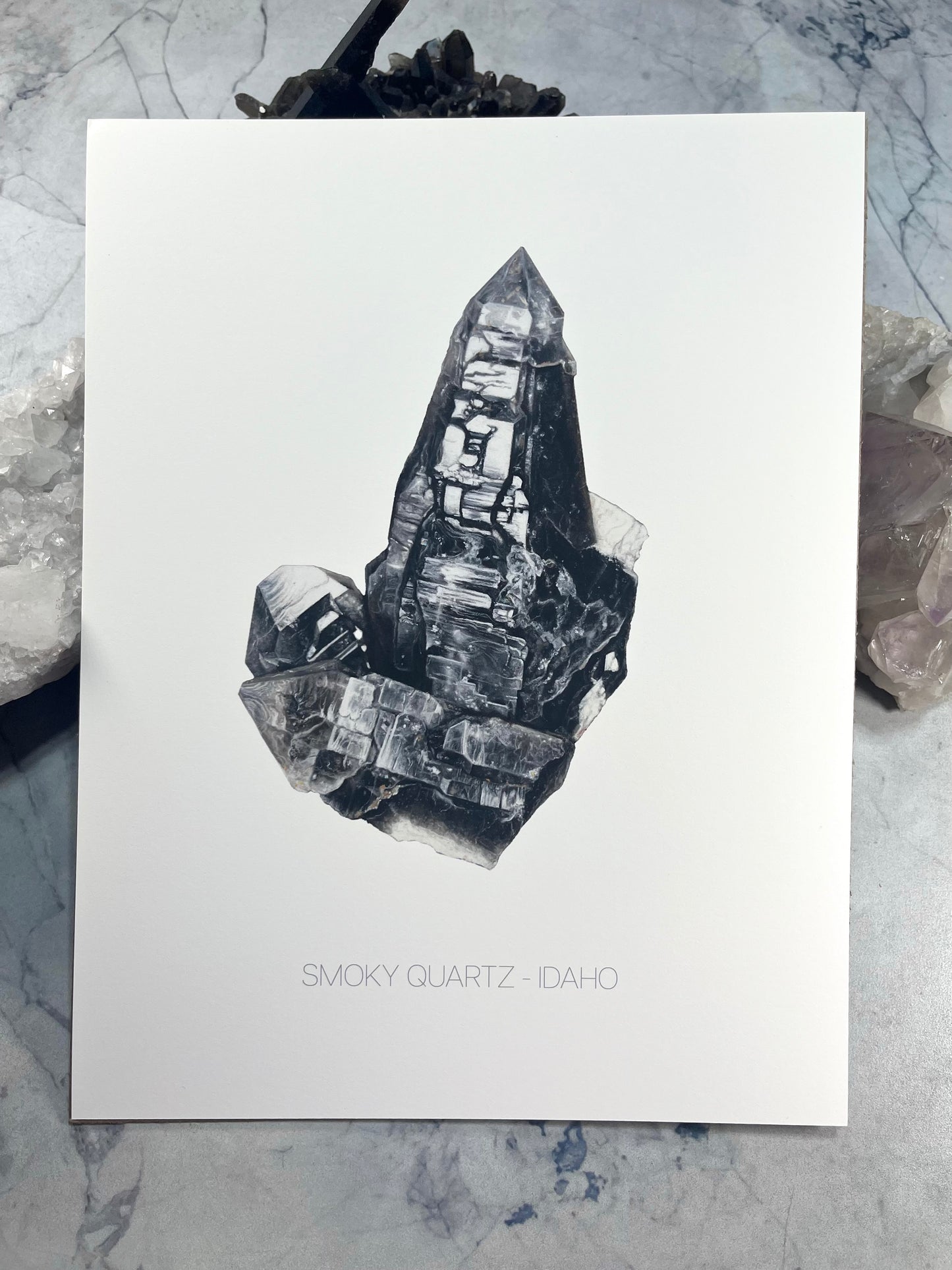 Smoky Quartz - Idaho - Fine Art Print