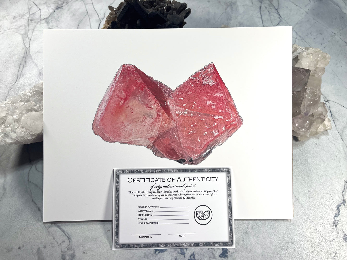 Fluorite - Austria - Fine Art Print