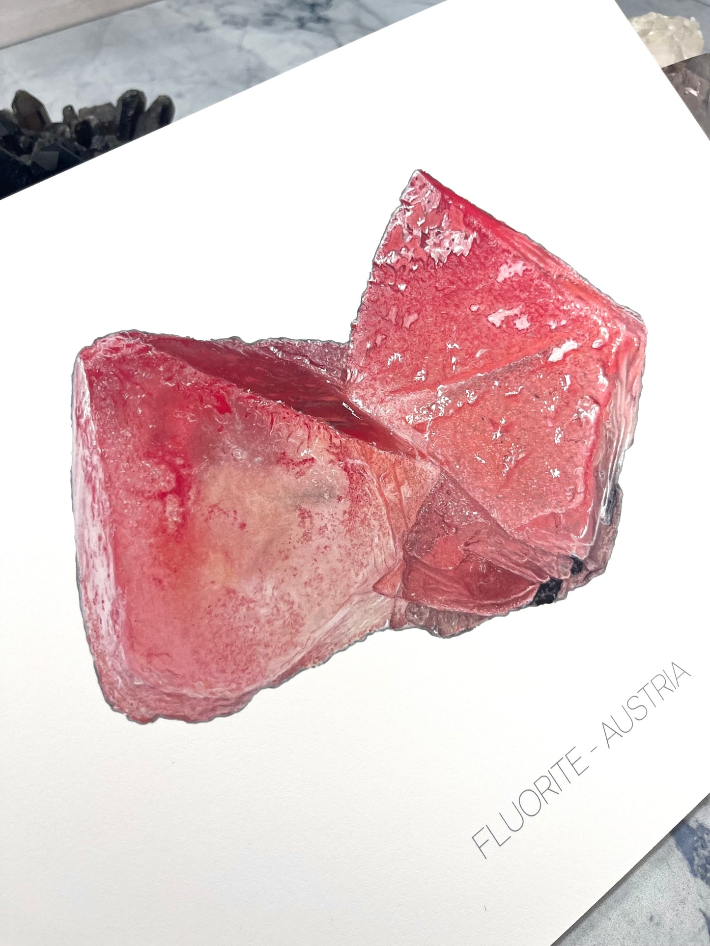 Fluorite - Austria - Fine Art Print