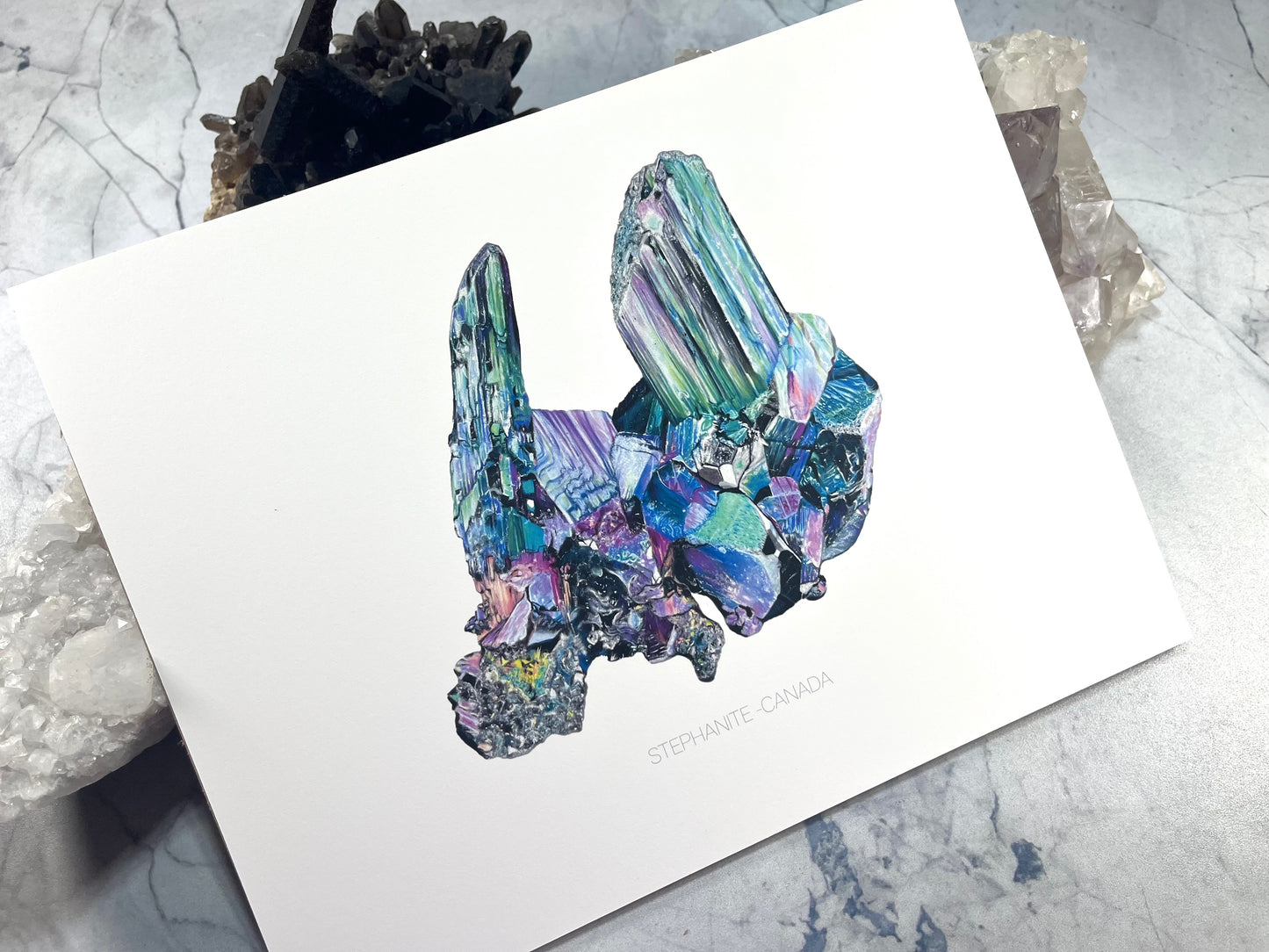 Stephanite - Canada - Fine Art Print