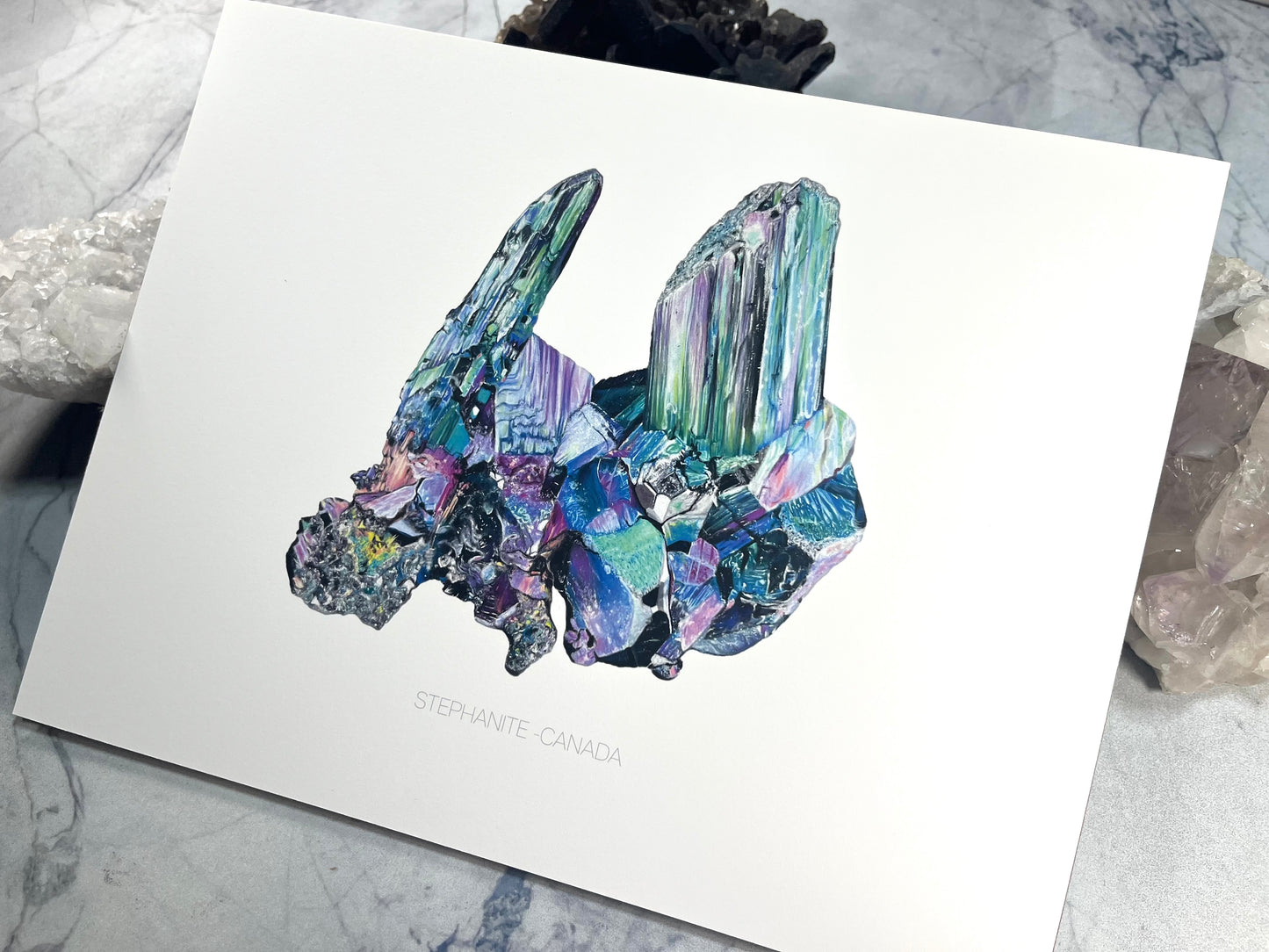 Stephanite - Canada - Fine Art Print