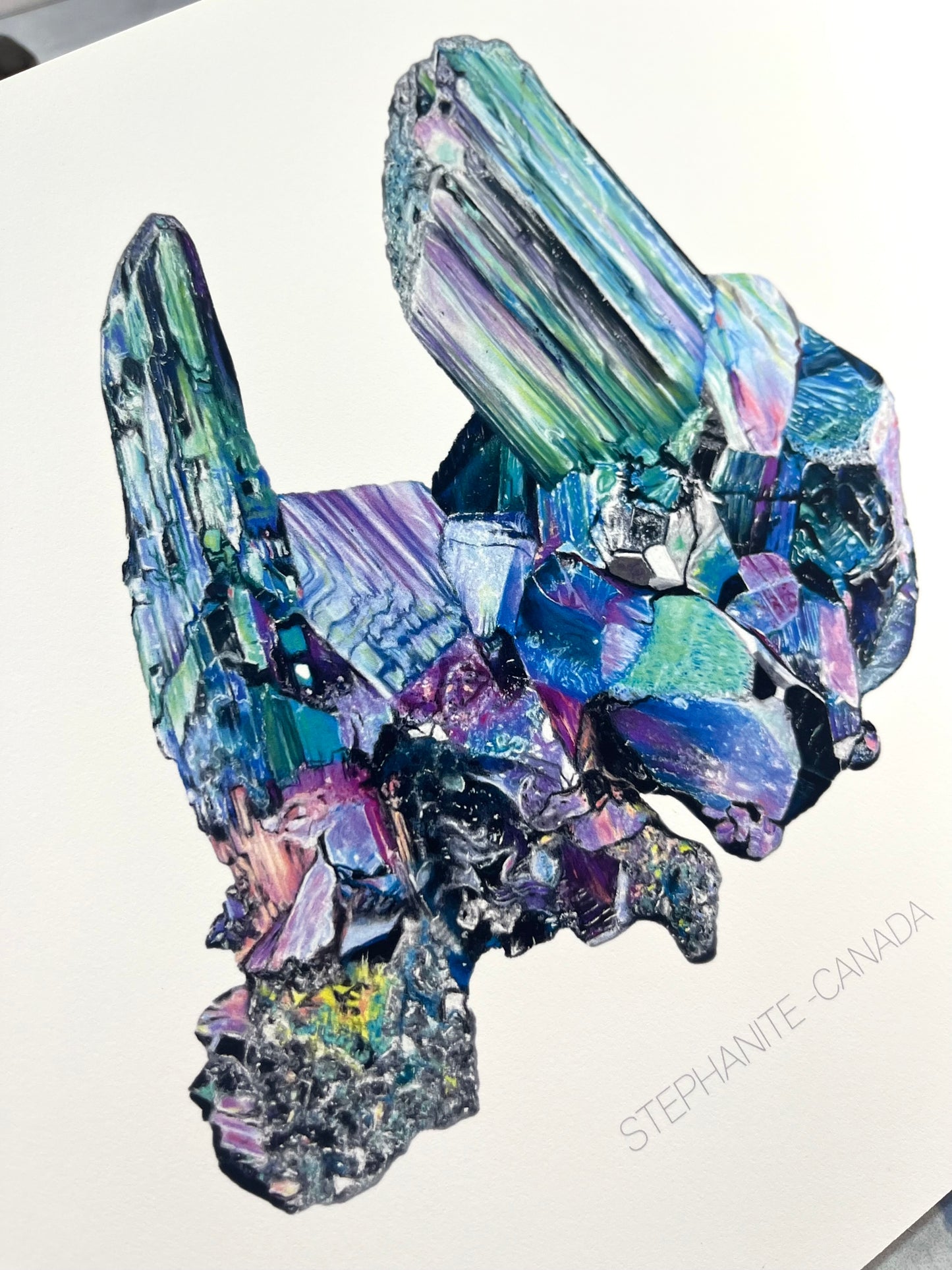 Stephanite - Canada - Fine Art Print
