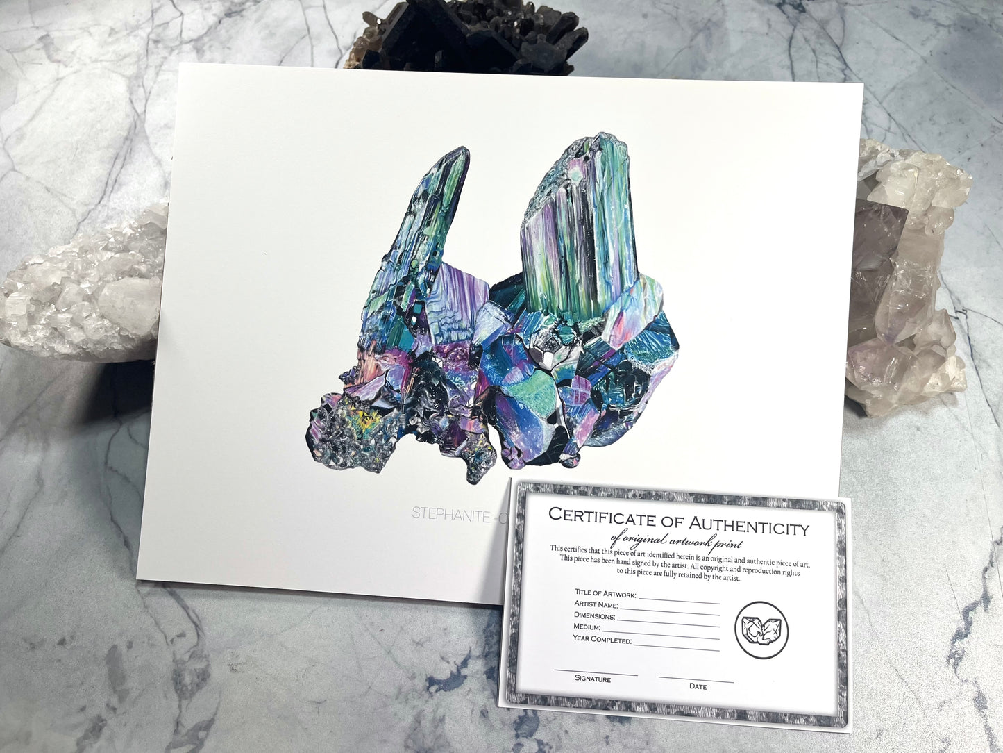 Stephanite - Canada - Fine Art Print