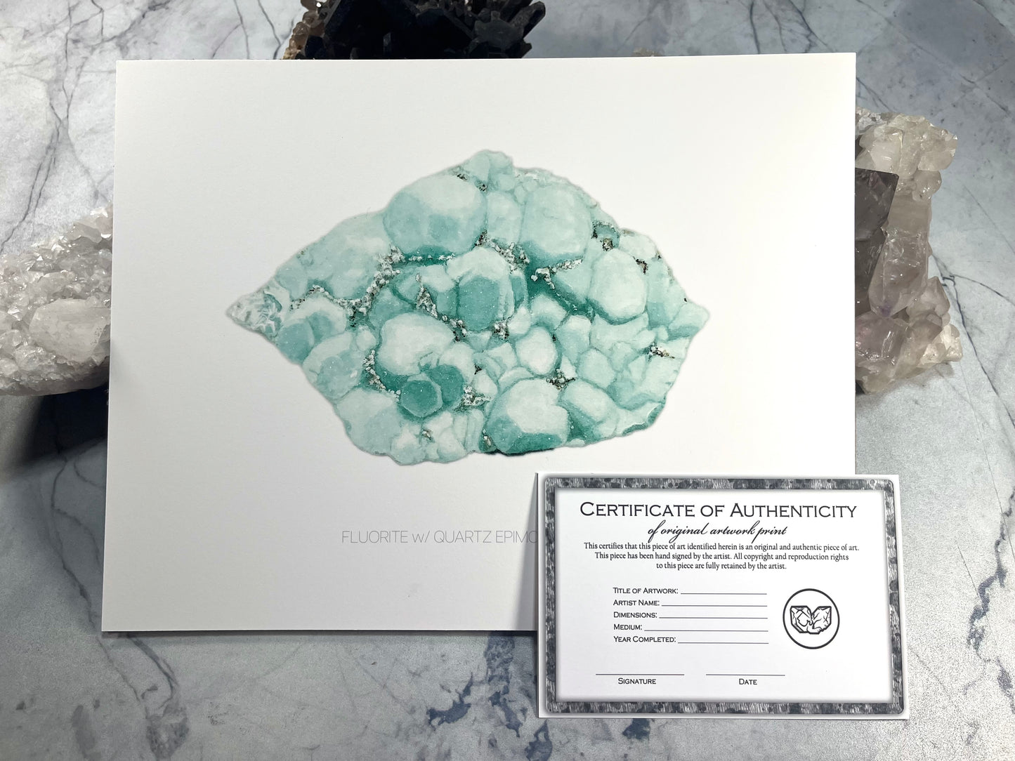 Fluorite - Utah - Fine Art Print