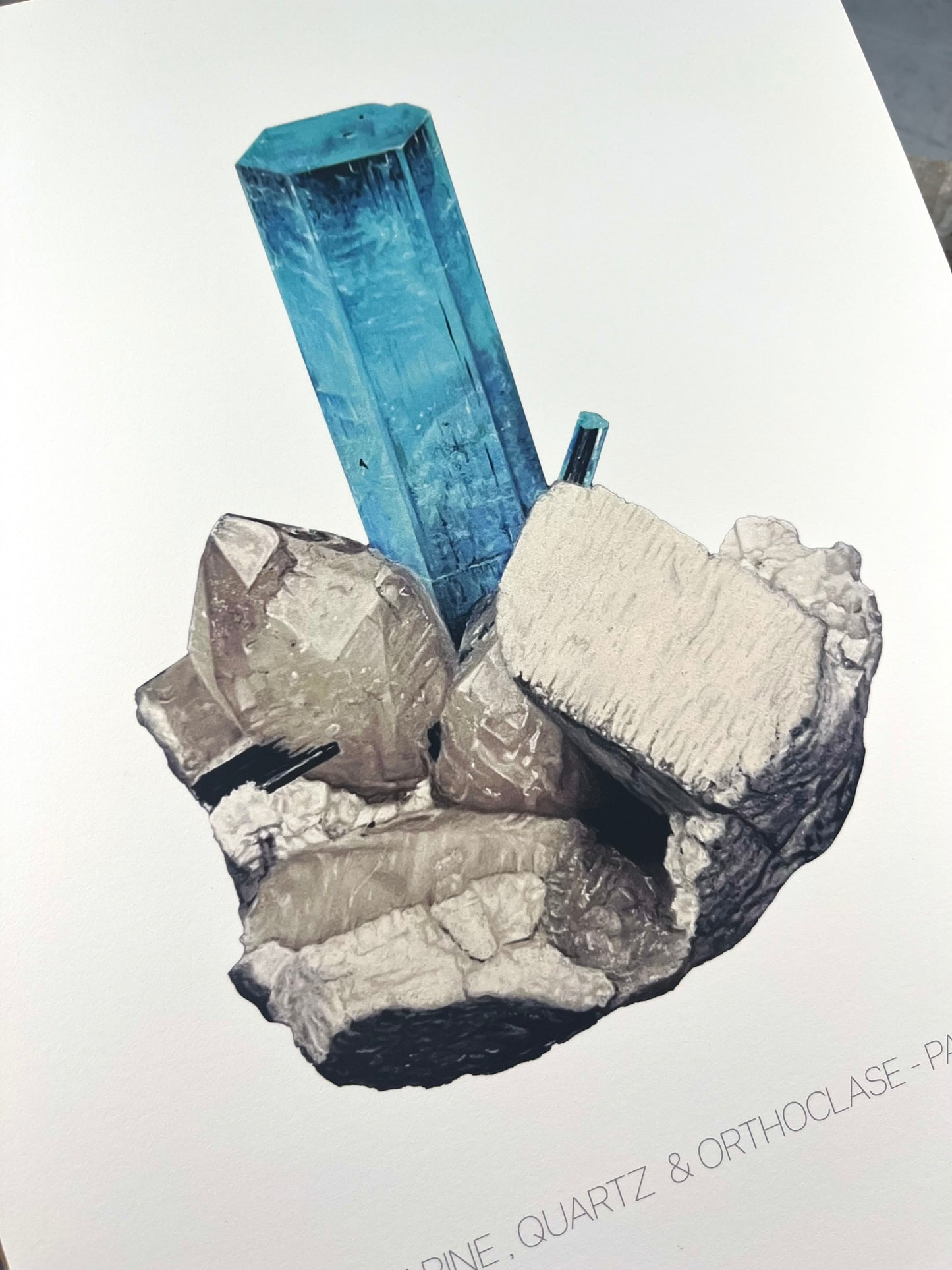 Aquamarine - Pakistan - Fine Art Print