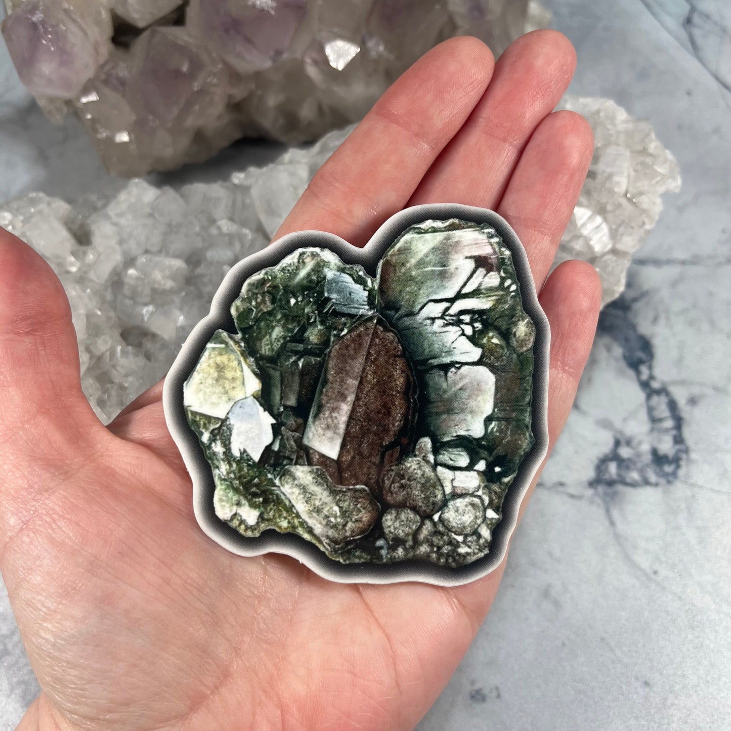 Garden Quartz Sticker
