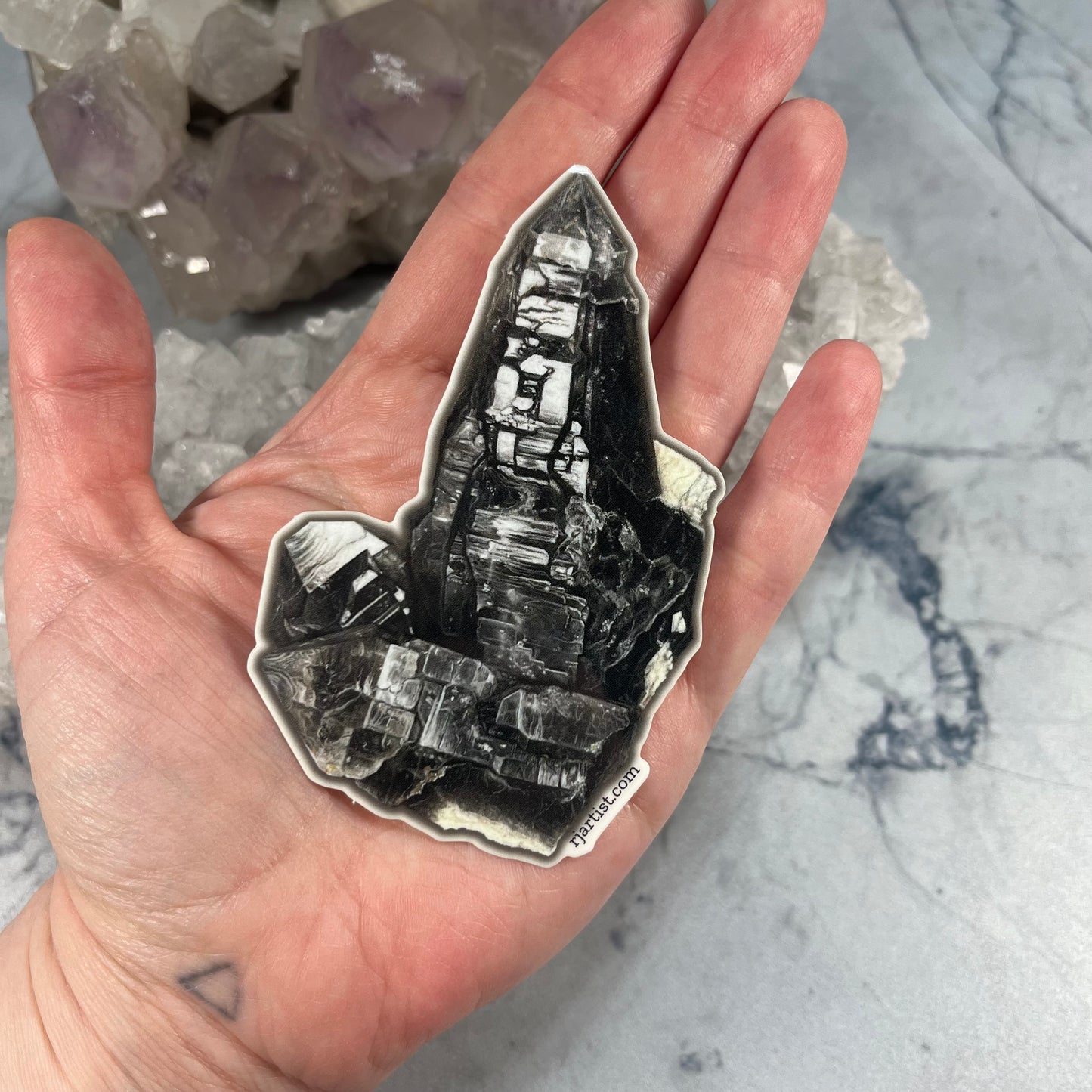Smoky Quartz Sticker