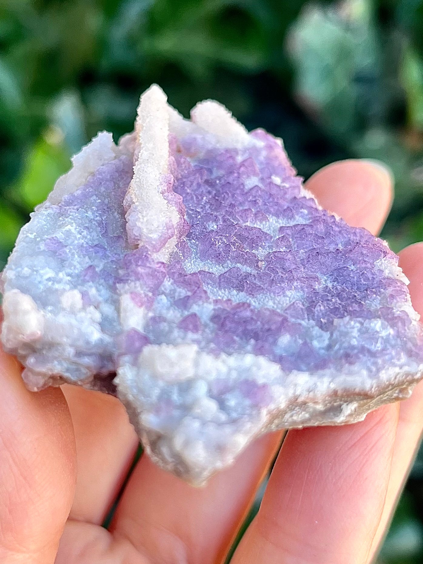 Purple Octahedron Fluorite - Arizona