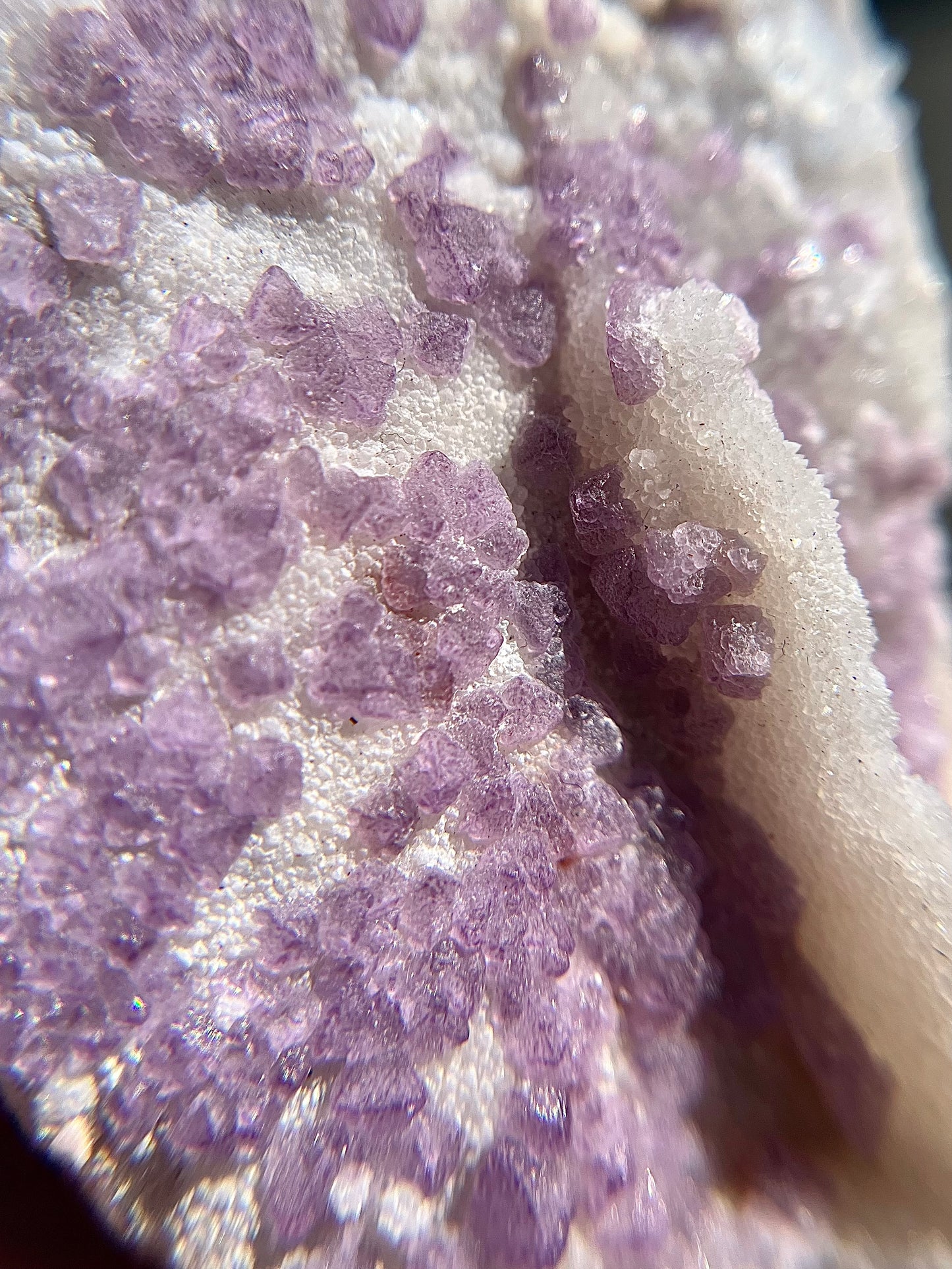 Purple Octahedron Fluorite - Arizona