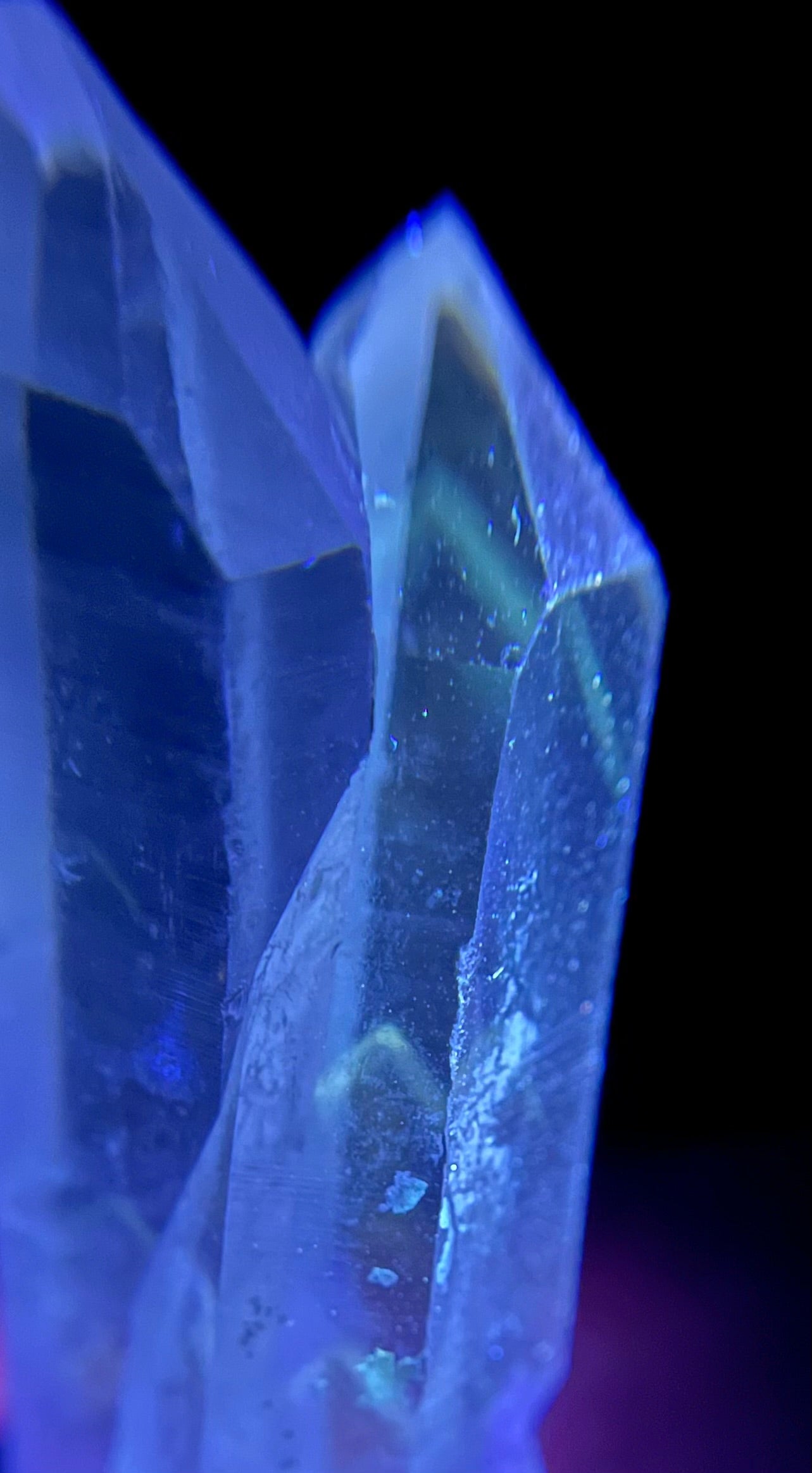 UV Phantom Quartz Points - Washington
