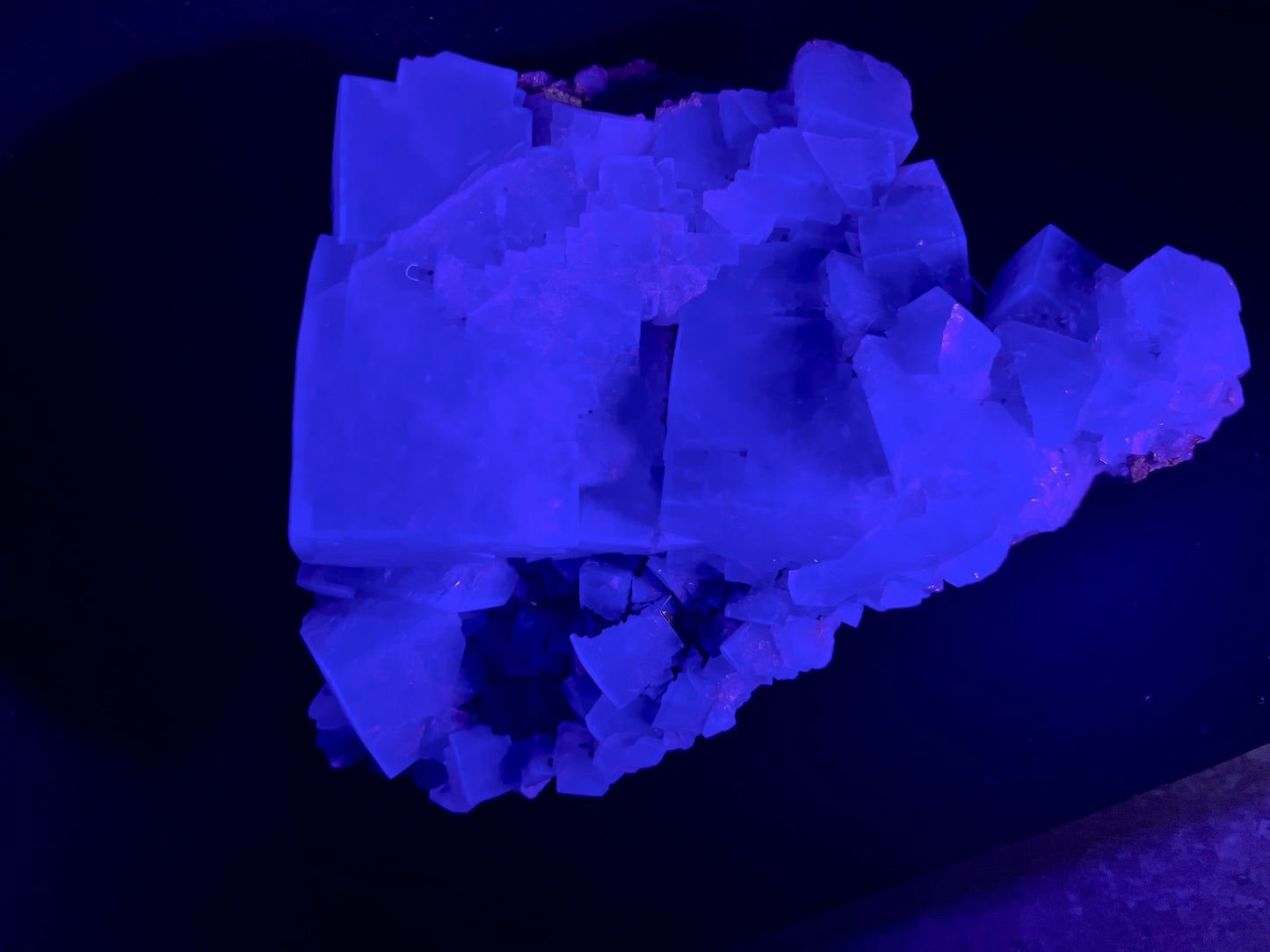 Large Green Fluorite Cluster - England - UV Reactive