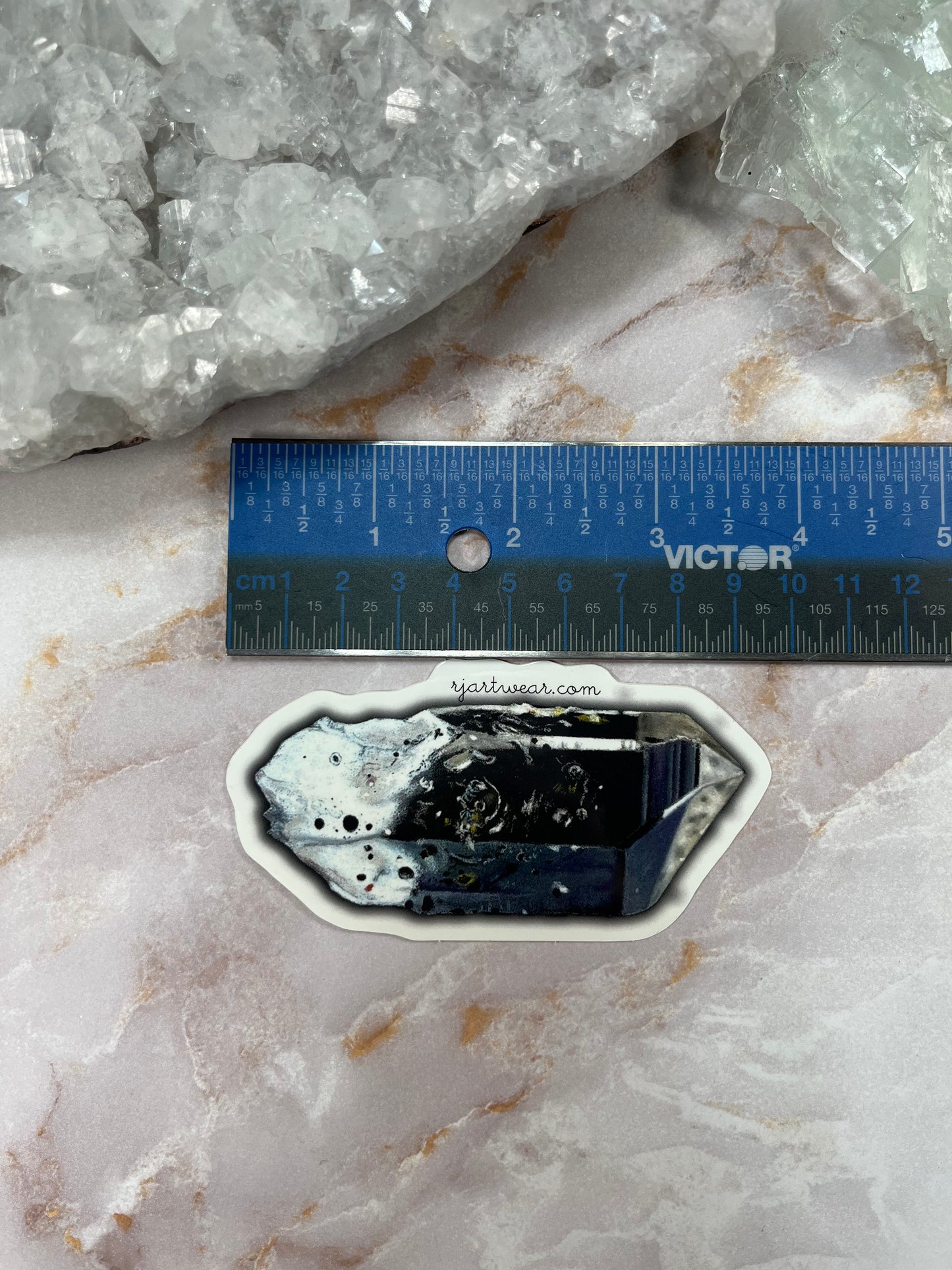 Brandberg Quartz Sticker