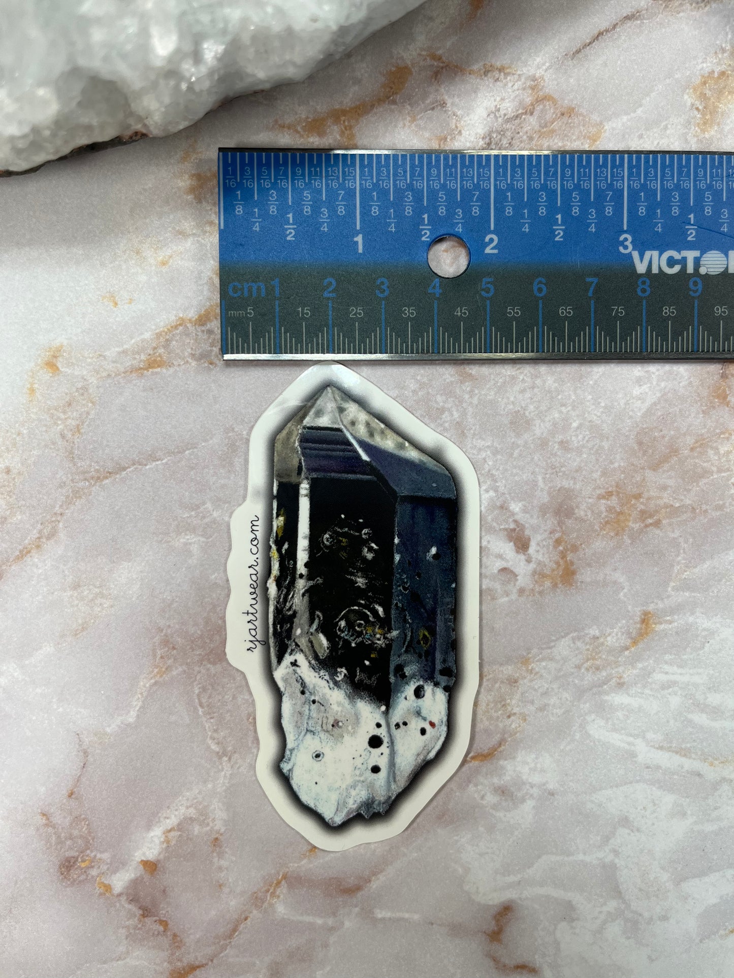 Brandberg Quartz Sticker