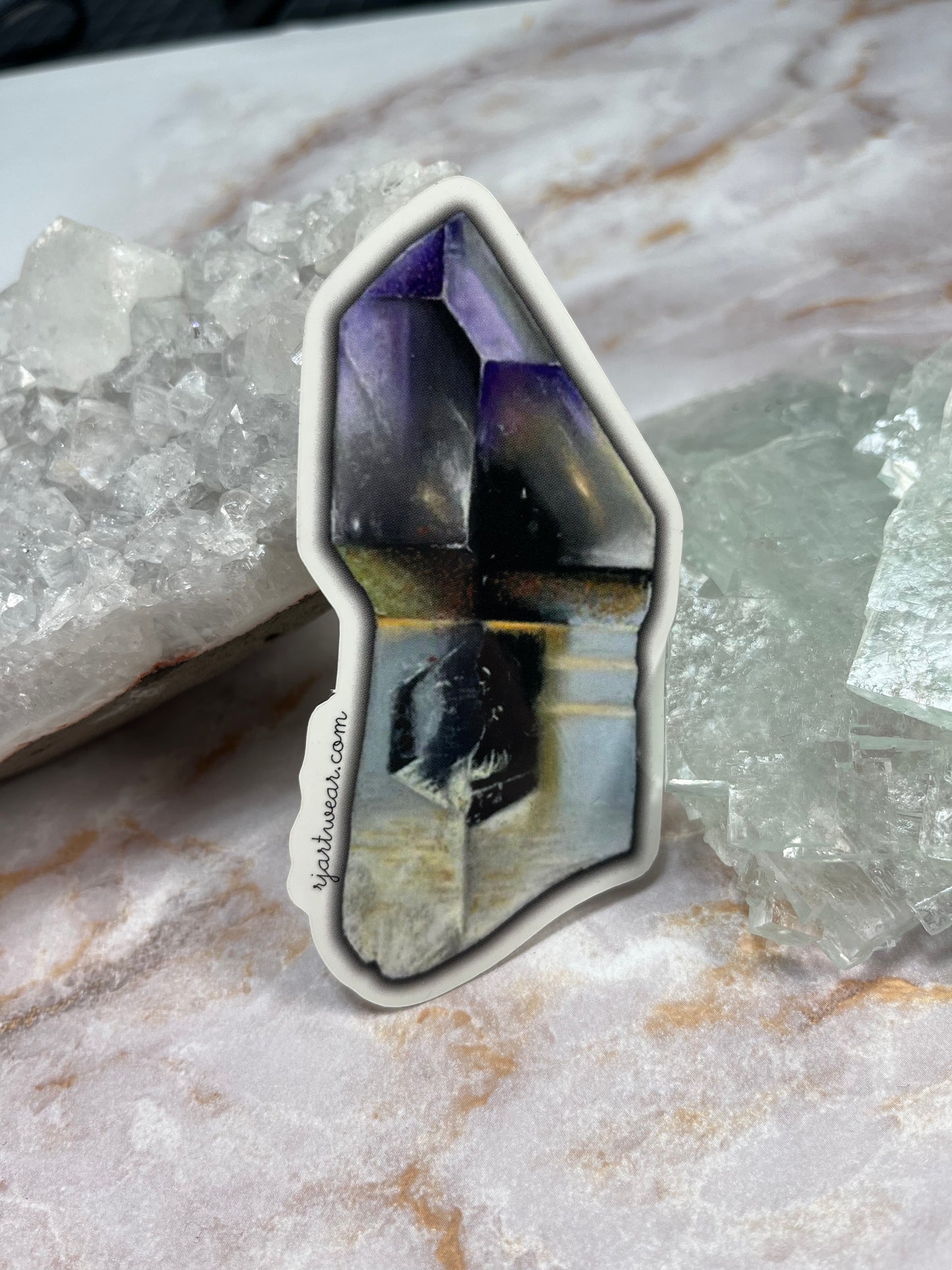 Washington Amethyst Scepter Sticker