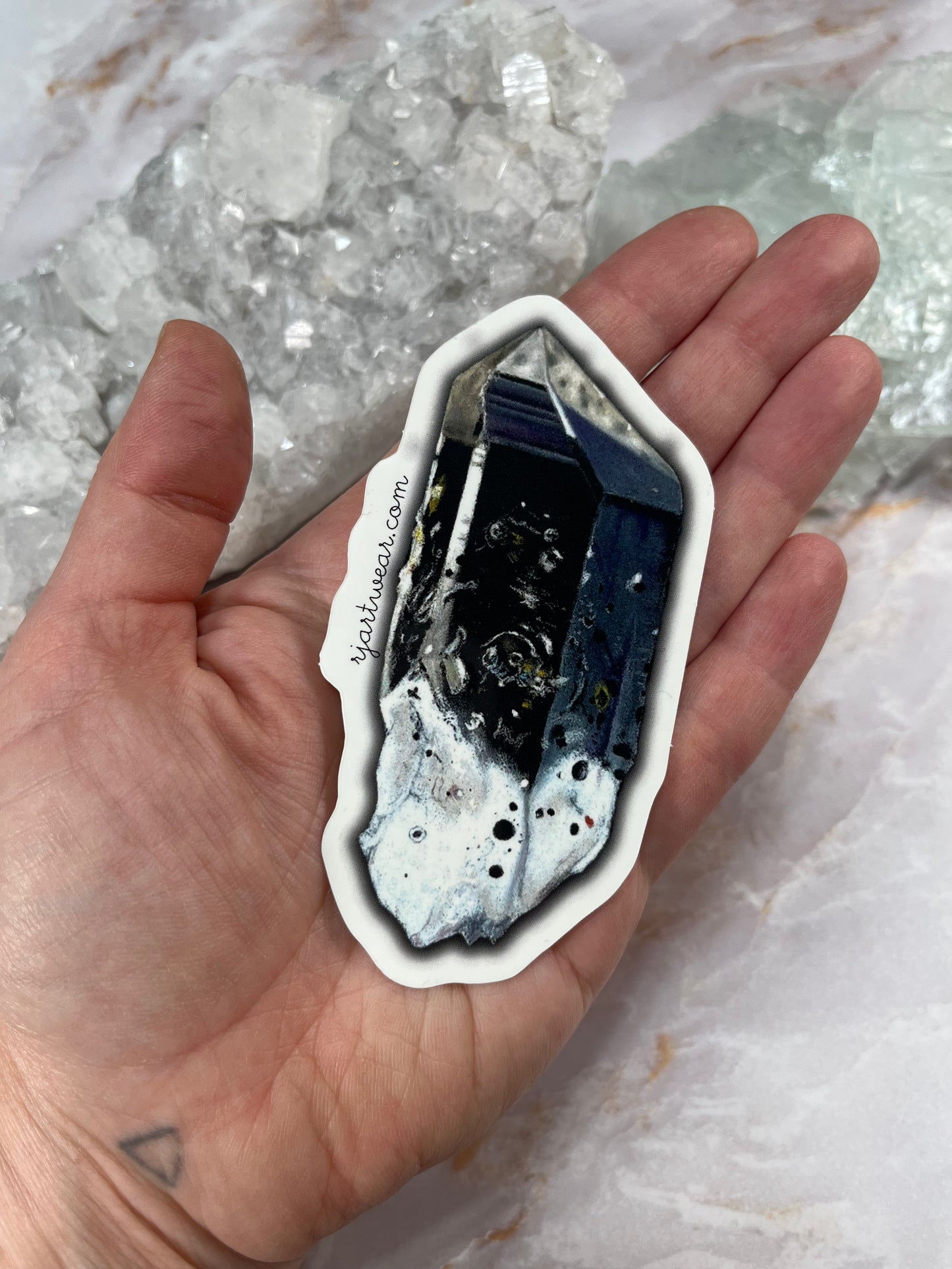 Brandberg Quartz Sticker