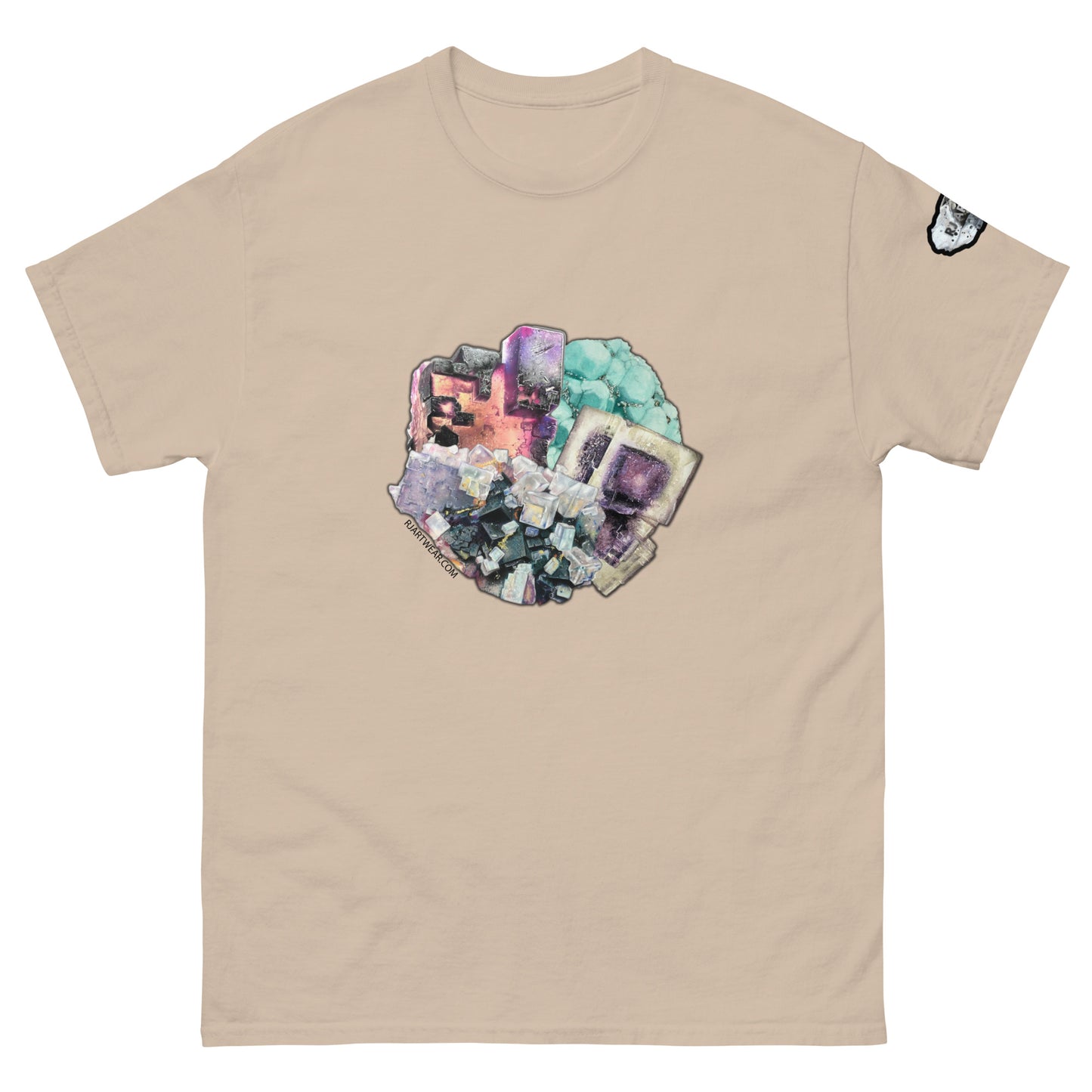 Fluorite Collage - Men's classic tee