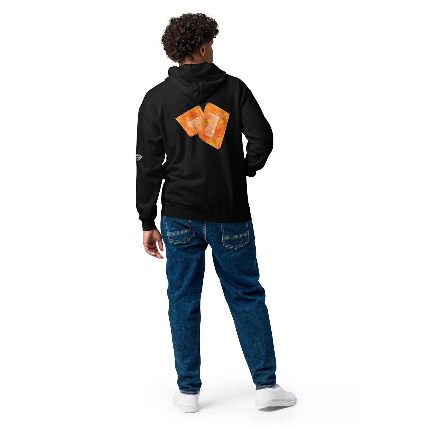 Wulfenite Blades Drawing - Unisex heavy blend zip hoodie