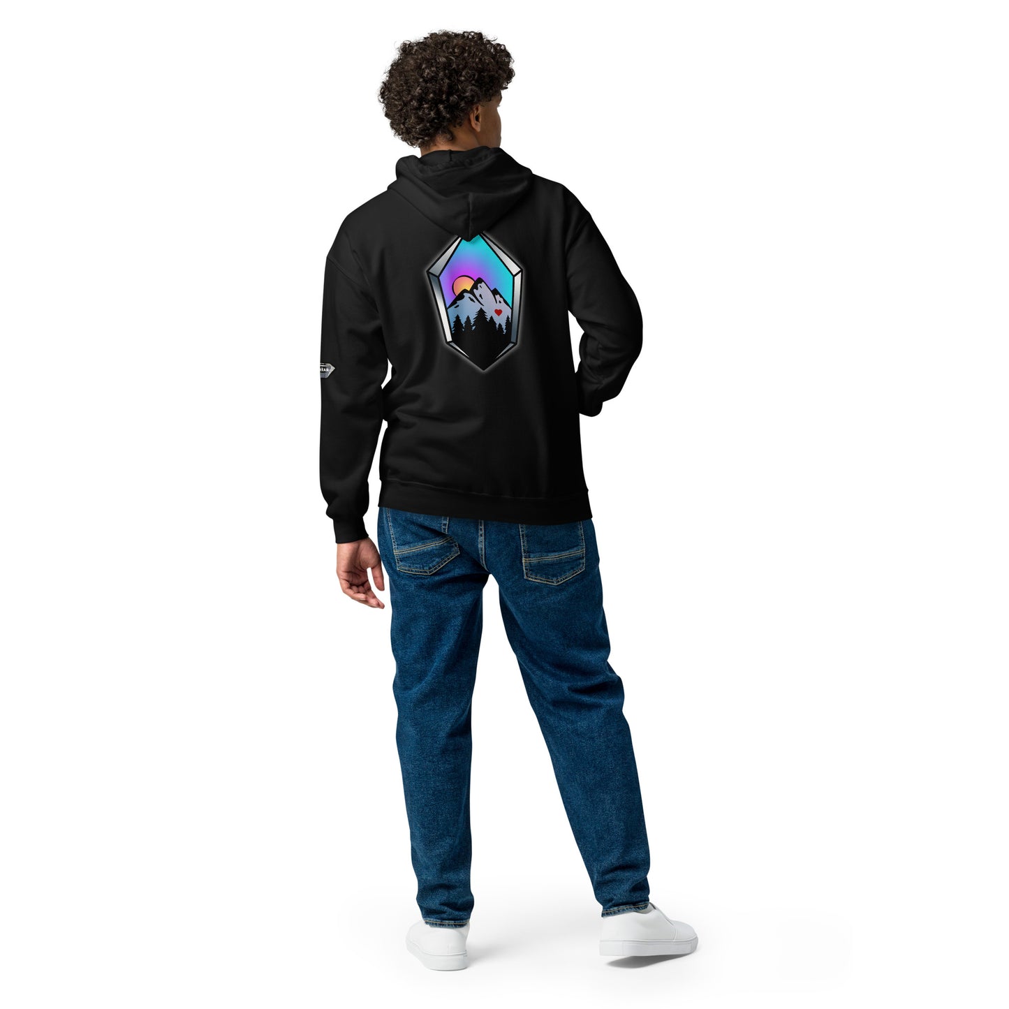 Crystal Mountain - Unisex heavy blend zip hoodie