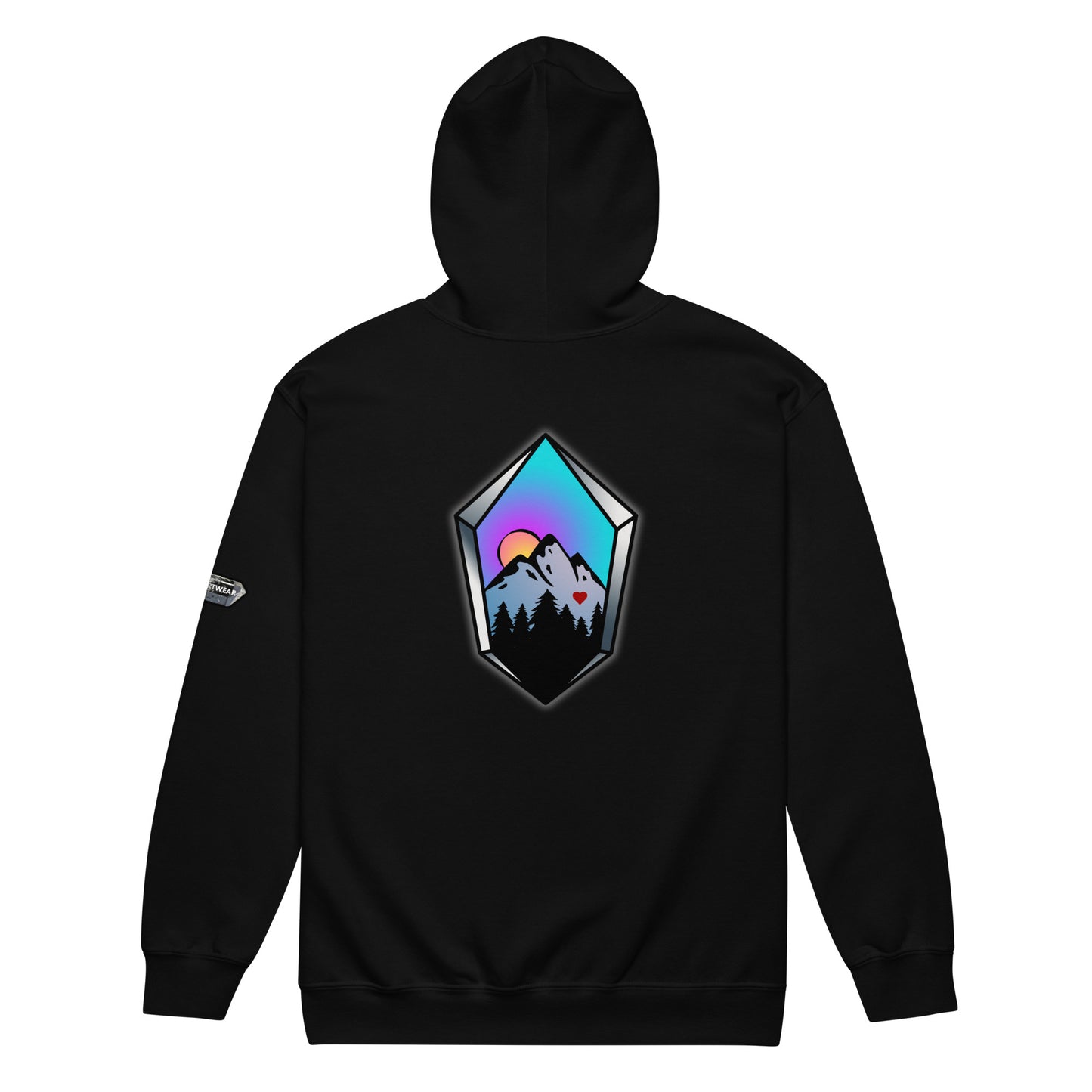 Crystal Mountain - Unisex heavy blend zip hoodie