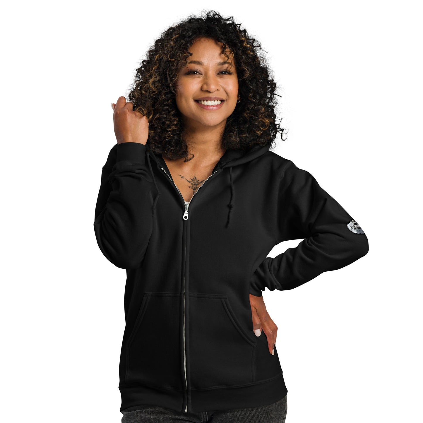Wulfenite Blades Drawing - Unisex heavy blend zip hoodie
