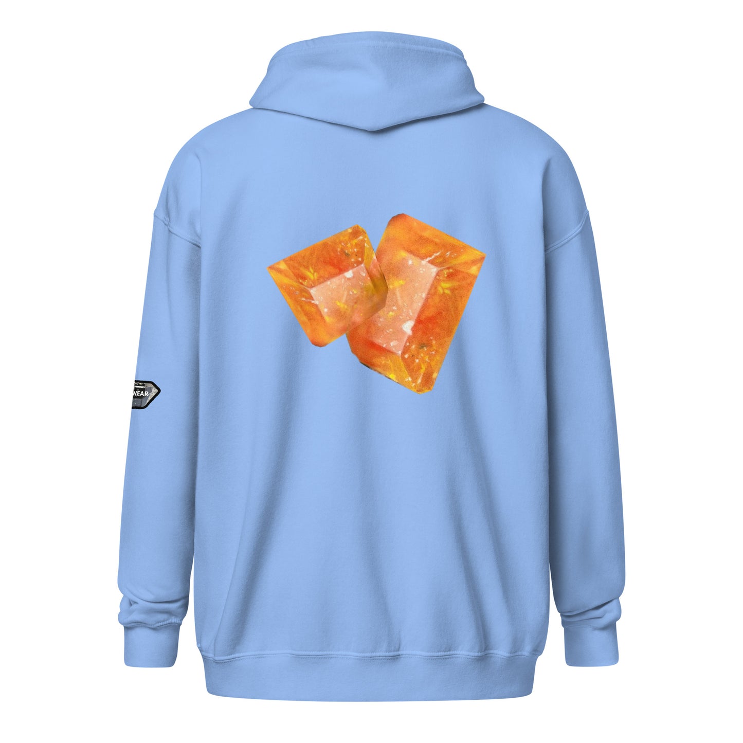 Wulfenite Blades Drawing - Unisex heavy blend zip hoodie