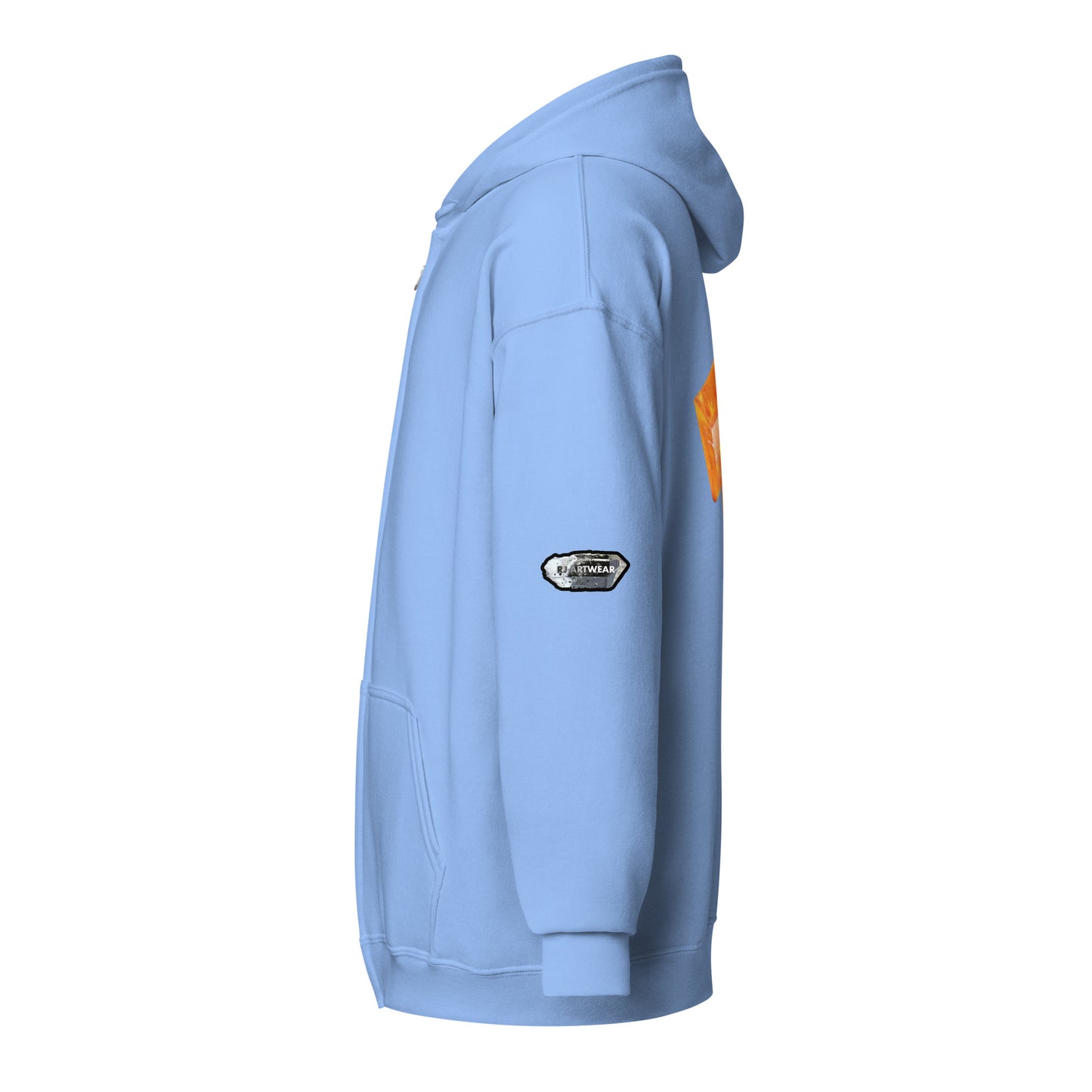 Wulfenite Blades Drawing - Unisex heavy blend zip hoodie
