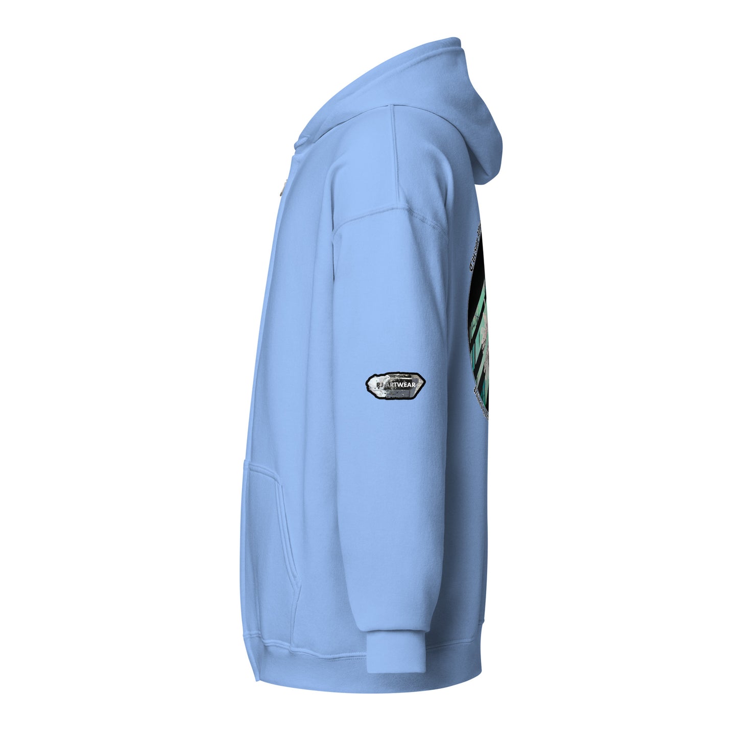 Tucson Mineral City Mural 2023 - Unisex heavy blend zip hoodie