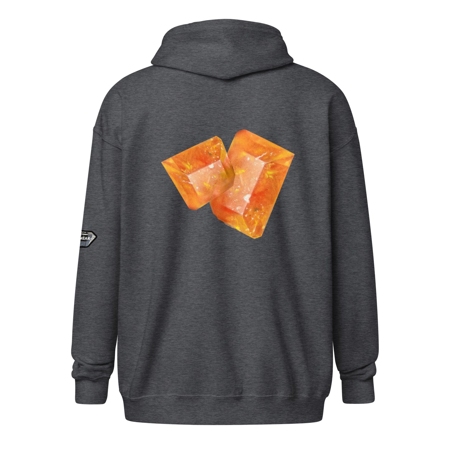 Wulfenite Blades Drawing - Unisex heavy blend zip hoodie