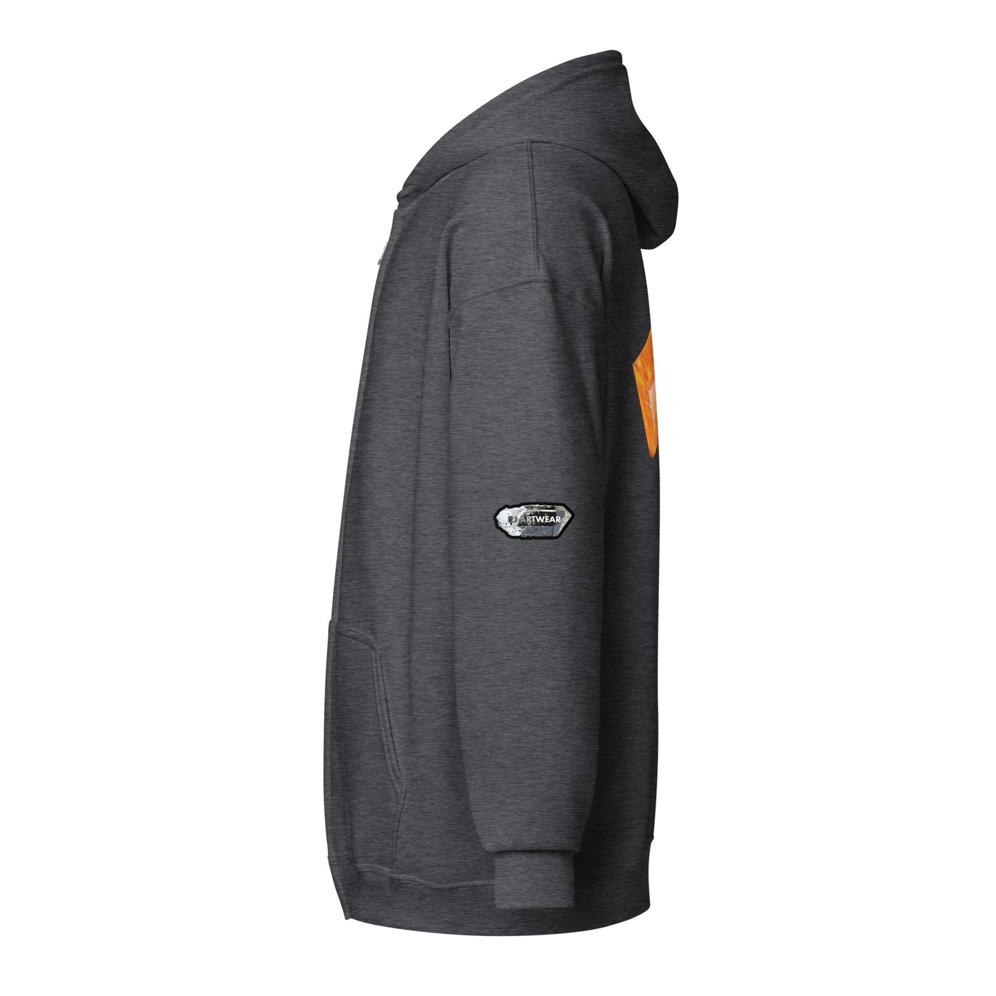 Wulfenite Blades Drawing - Unisex heavy blend zip hoodie