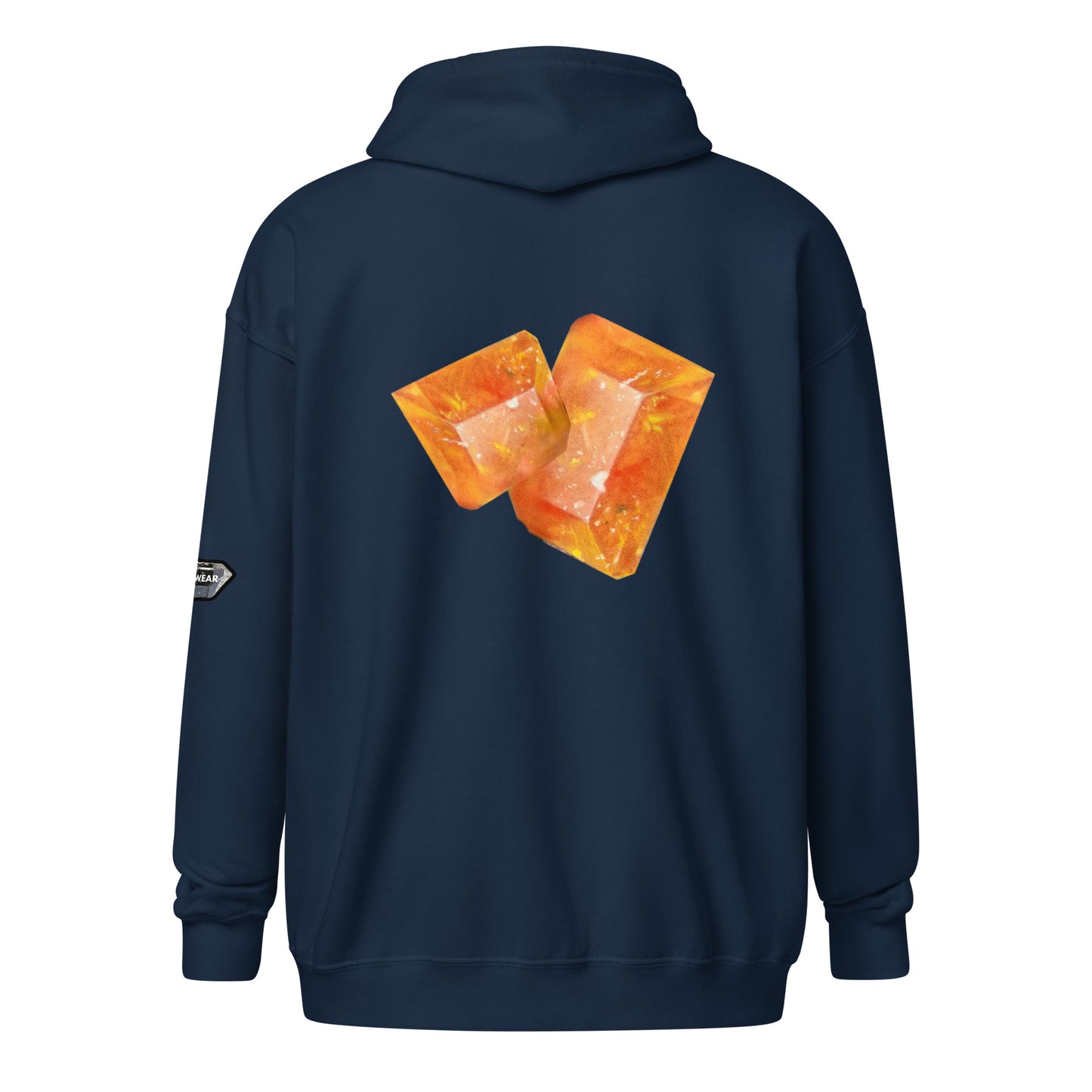 Wulfenite Blades Drawing - Unisex heavy blend zip hoodie