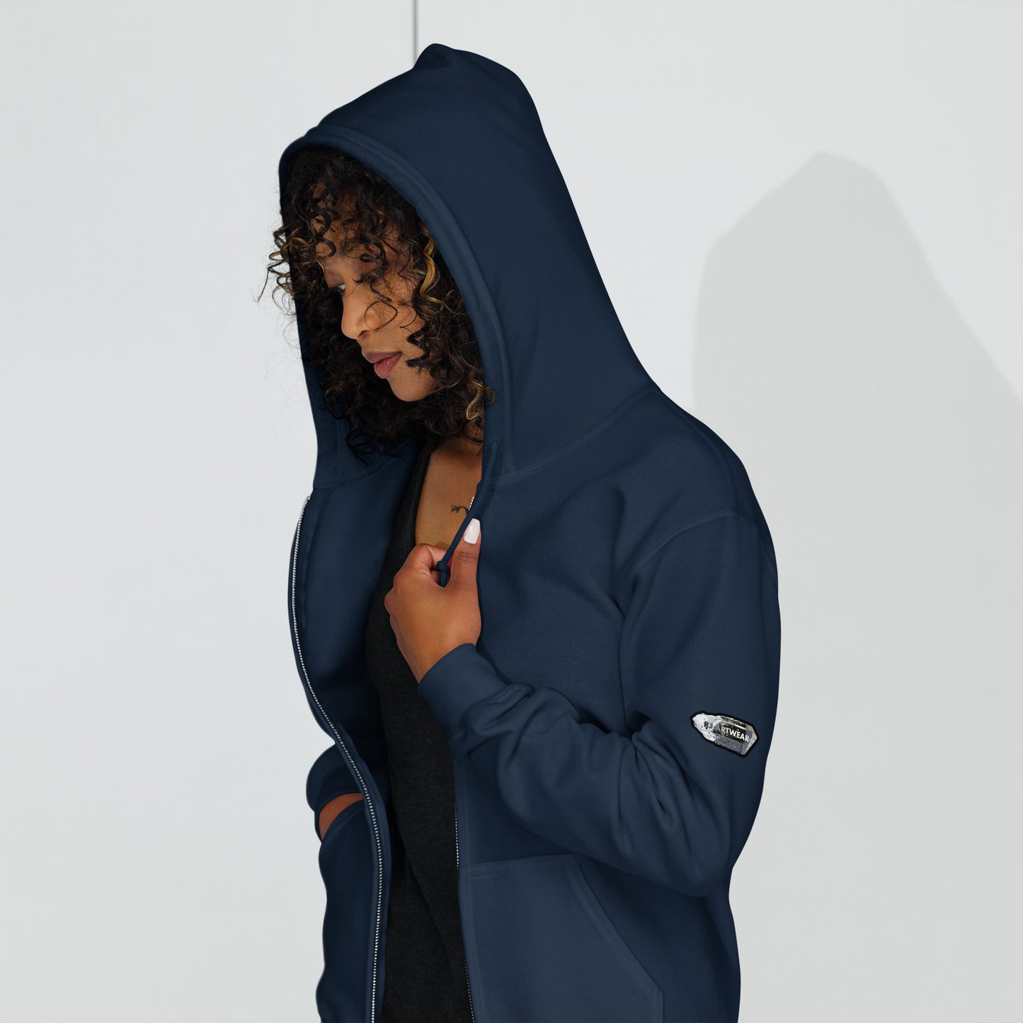 Fluorite Cluster - Unisex heavy blend zip hoodie