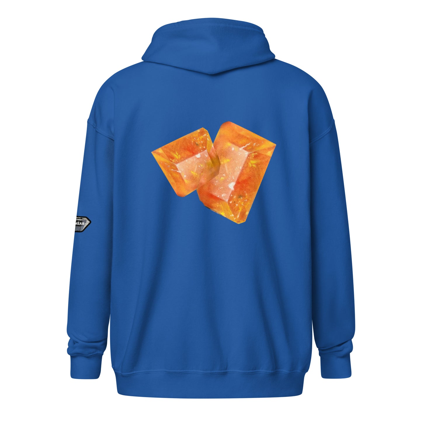 Wulfenite Blades Drawing - Unisex heavy blend zip hoodie